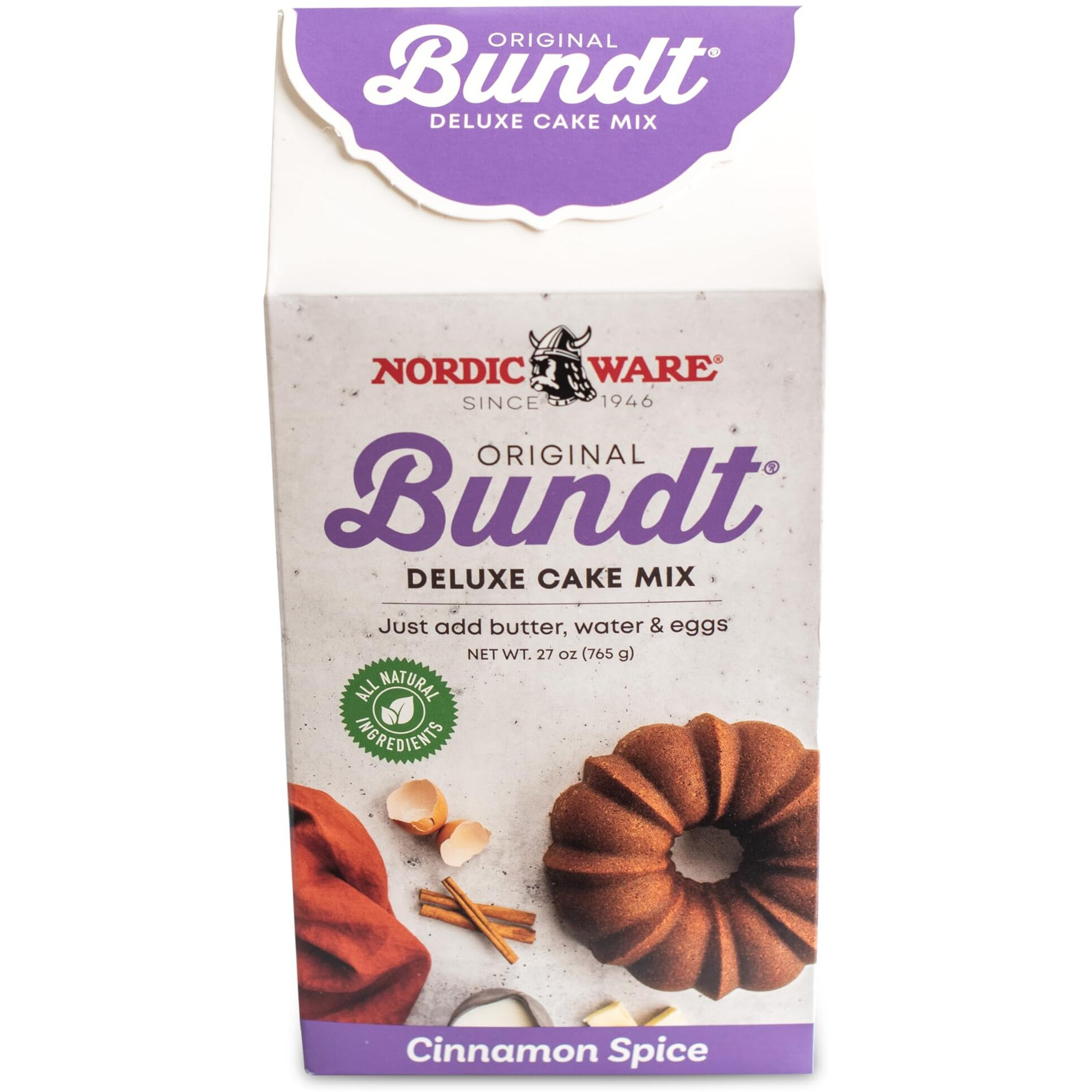 Nordic Ware Cinnamon Spice Bundt Cake Mix