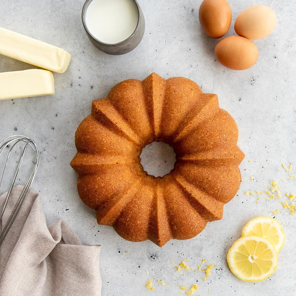 Nordic Ware (77714) Bundt Cake Mix | Lemon Buttermilk, Brown