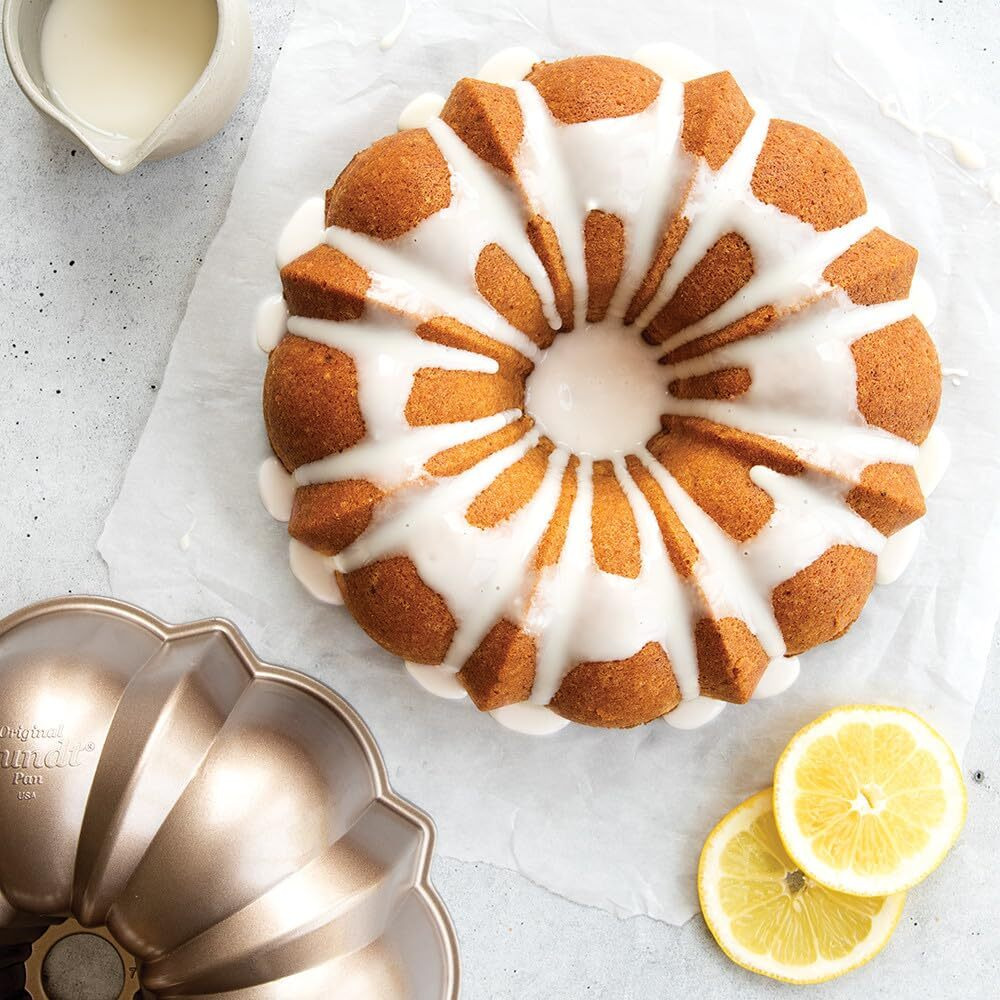 Nordic Ware (77714) Bundt Cake Mix | Lemon Buttermilk, Brown