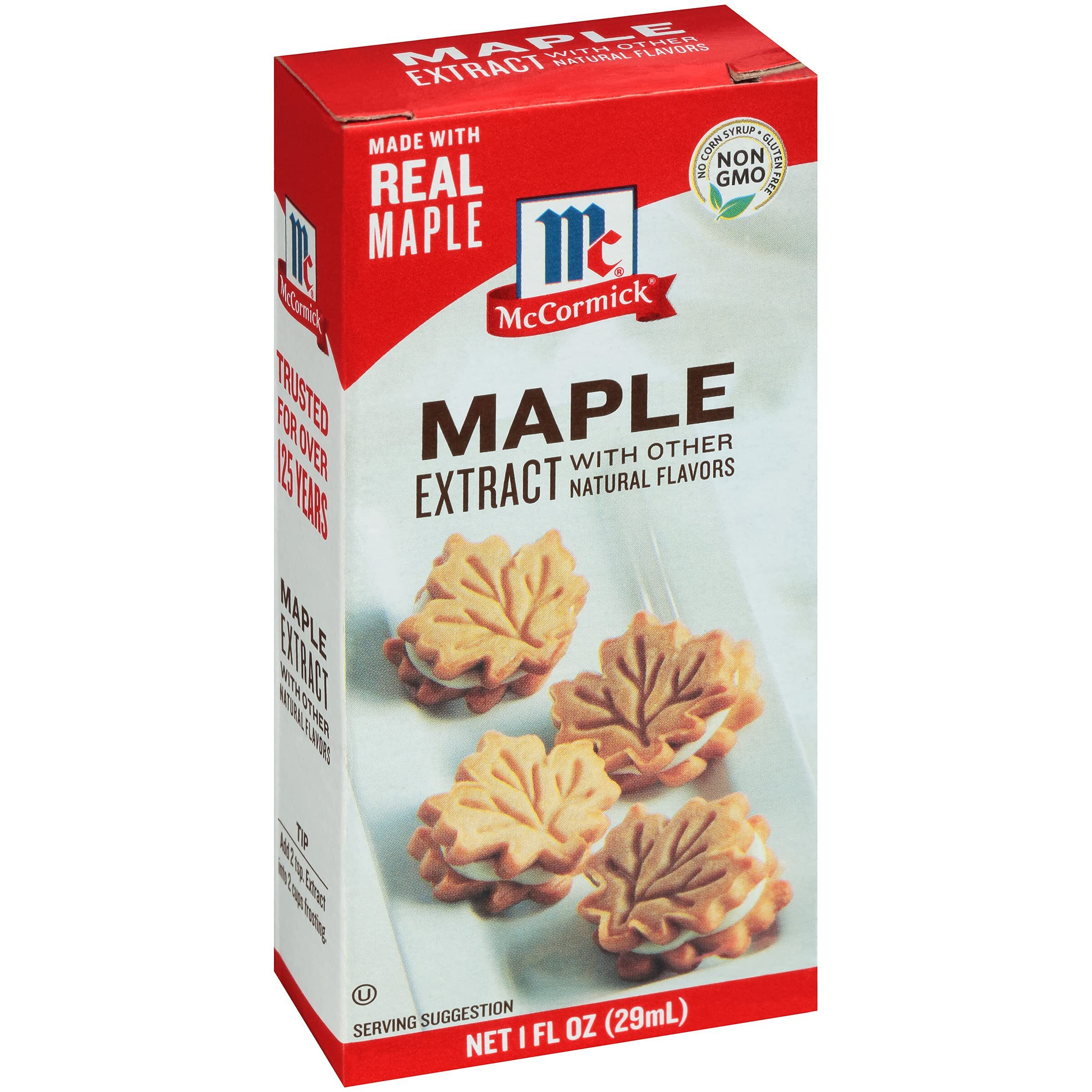 Mccormick Maple Extract With Other Natural Flavors, 1 Fl Oz (Pack Of 6)