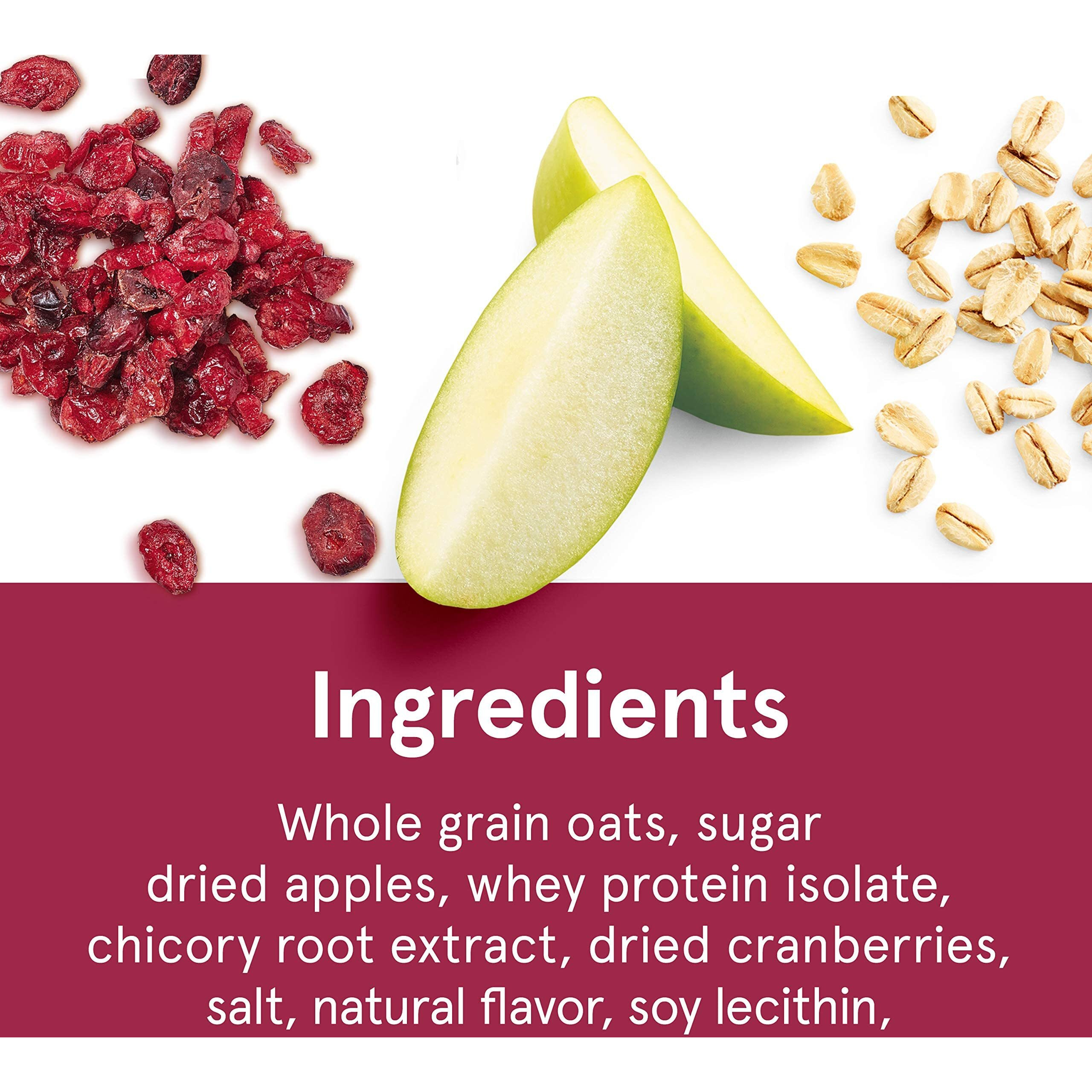 Quaker Instant Oatmeal Instant Oats Express, Apple Cranberry, 1.79 Ounce (Pack Of 12)