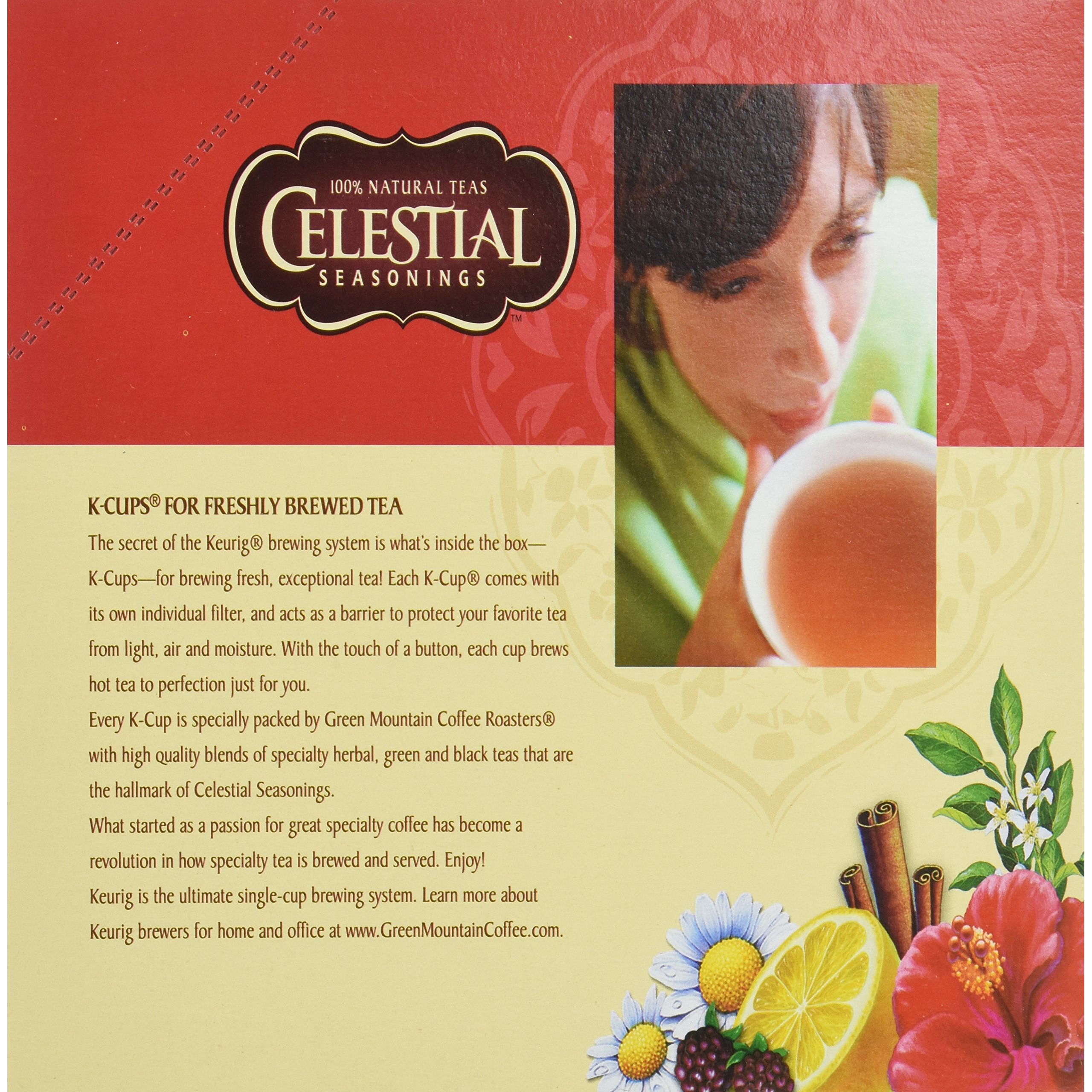 Celestial Seasonings Sleepytime Herbal Tea K Cup 48 Count Case For Keurig Brewers