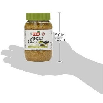 Badia Spices Inc Spice, Minced Garlic/Oil, 16 Ounce