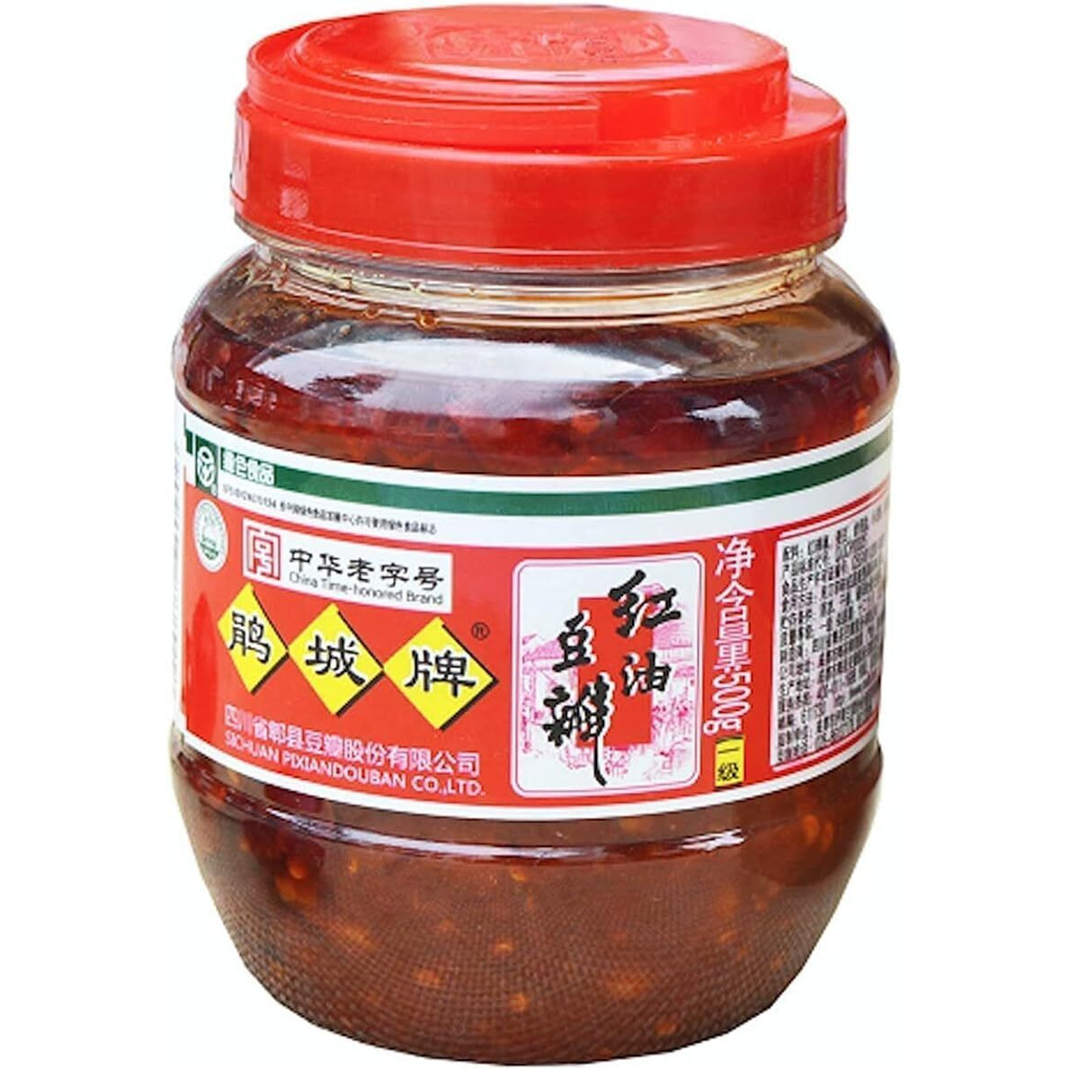 Sichuan Pixian Boad Bean Paste With Red Chili Oil - 17.6 Oz (500G) | Hong You Dou Ban