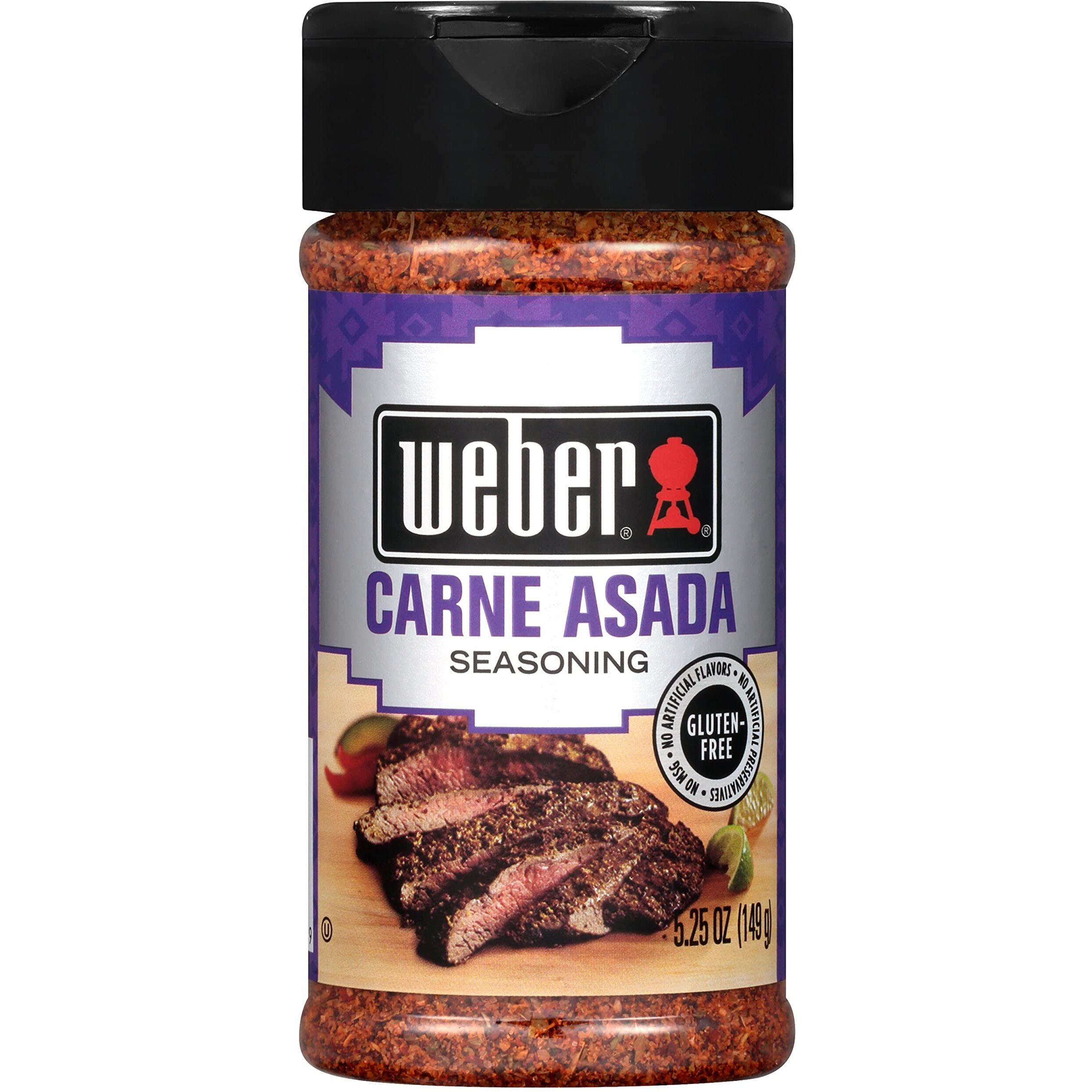 Weber Carne Asada Seasoning, 5.25 Ounce Shaker