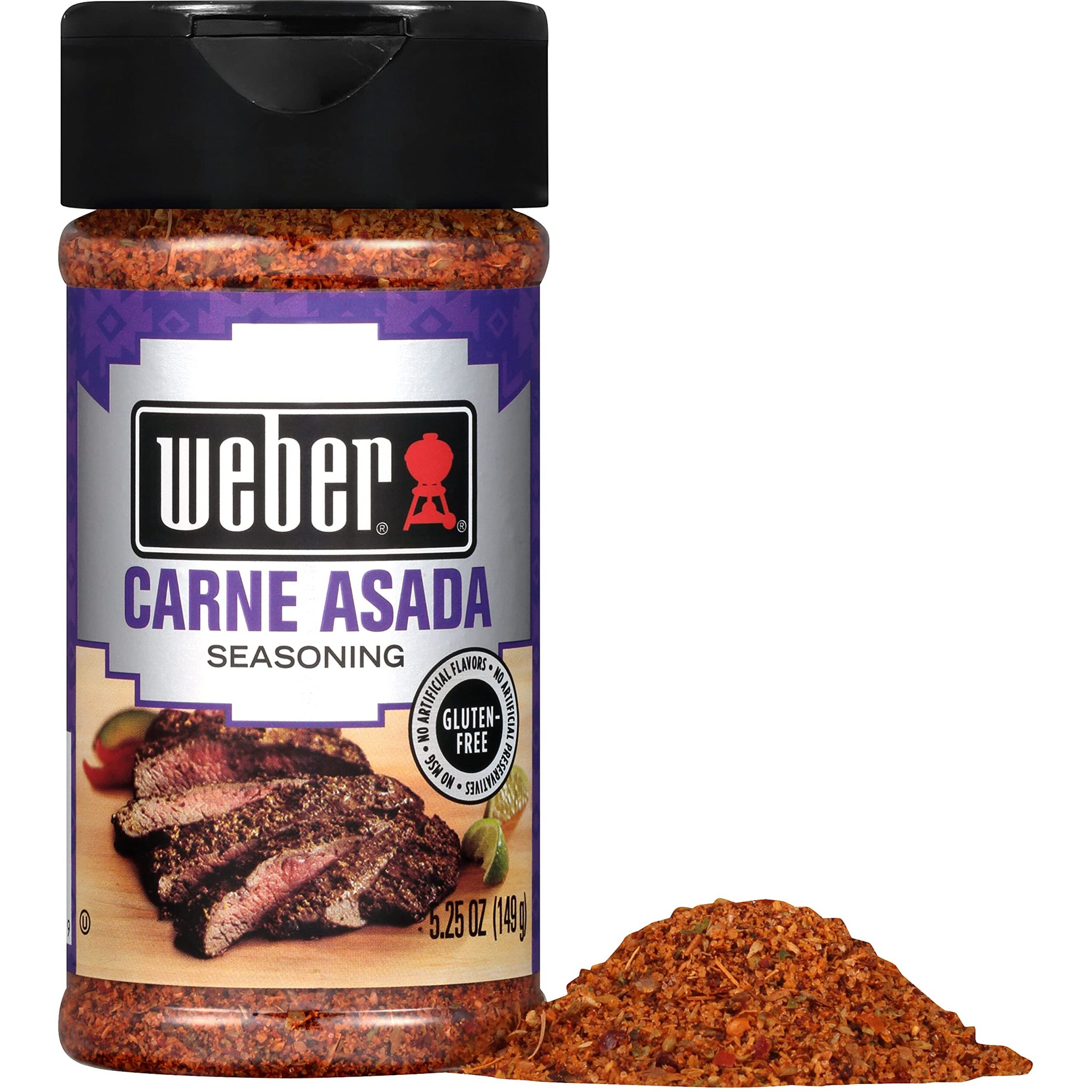 Weber Carne Asada Seasoning, 5.25 Ounce Shaker