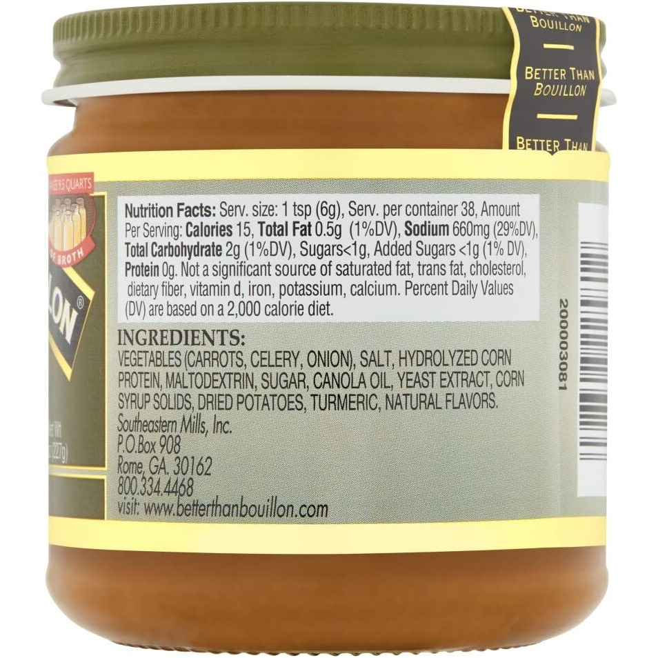 Better Than Bouillon, No Chicken Base, Vegan Certified 8 Oz.