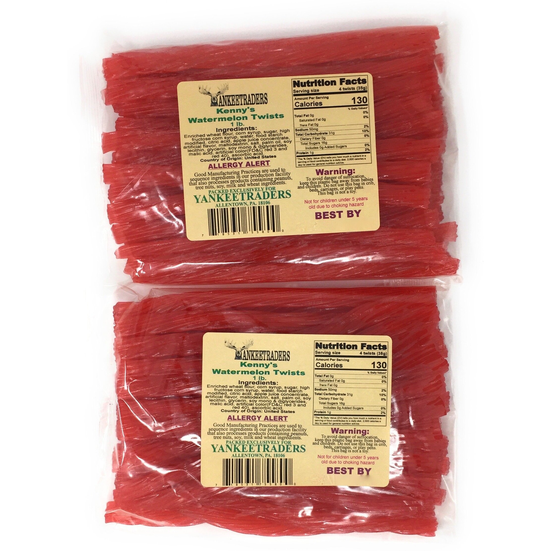 Kenny's Watermelon Twist Licorice 2 Lbs