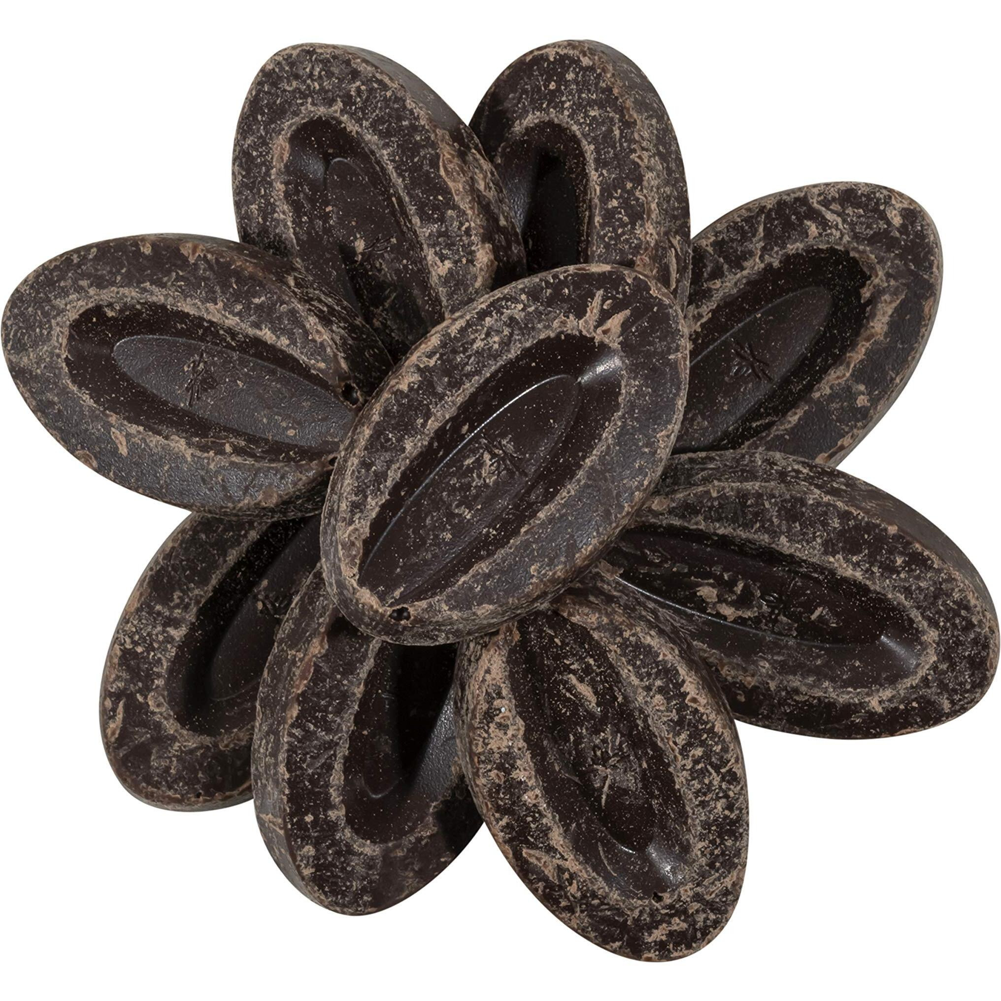 Valrhona 4653 Guanaja 70% Dark Bittersweet Chocolate Callets From Olivenation - 1 Pound