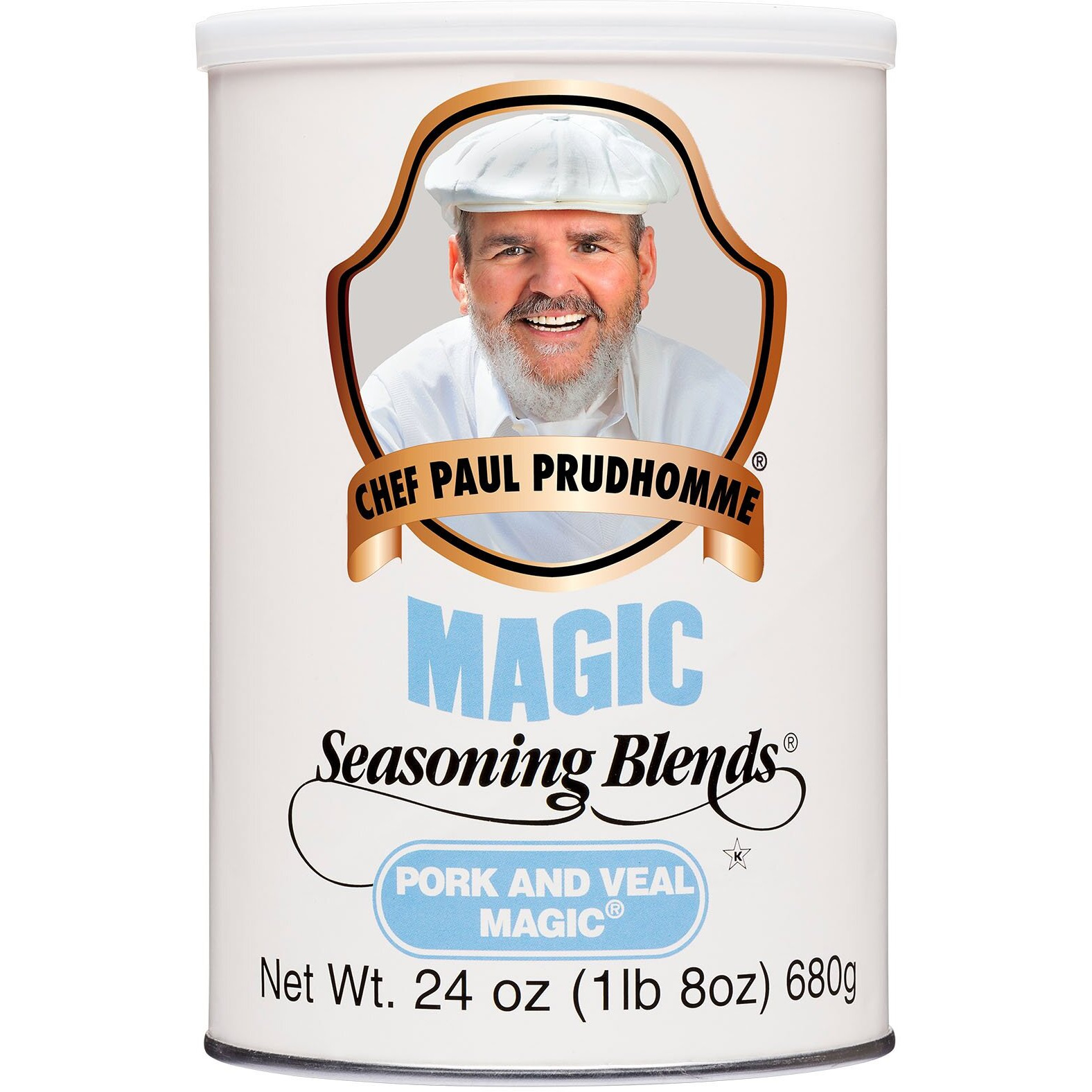 Chef Paul Prudhomme's Magic Seasoning Blends ~ Pork & Veal Magic, 24-Ounce Canister
