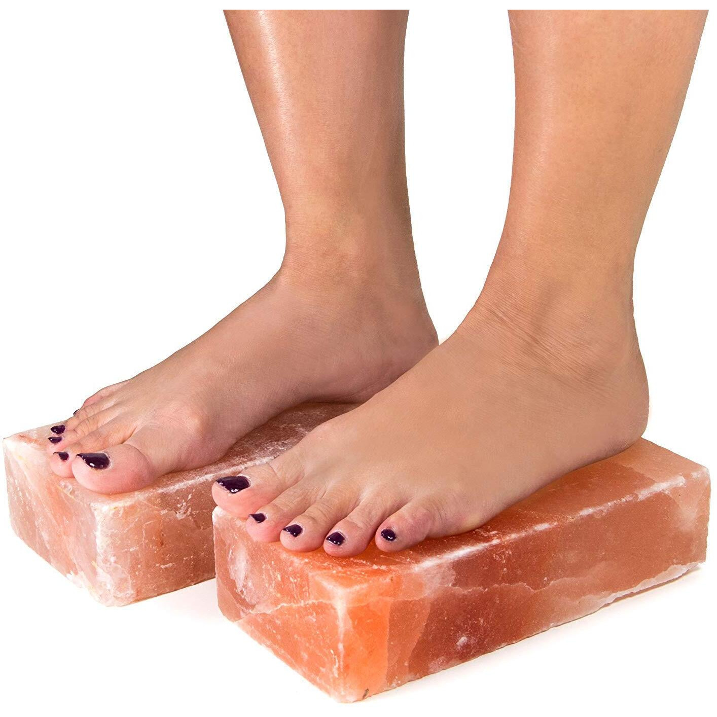 Black Tai Salt Co. Brand 2 Pack Of 100% Himalayan Salt Detox 4X8X2 Foot Bricks