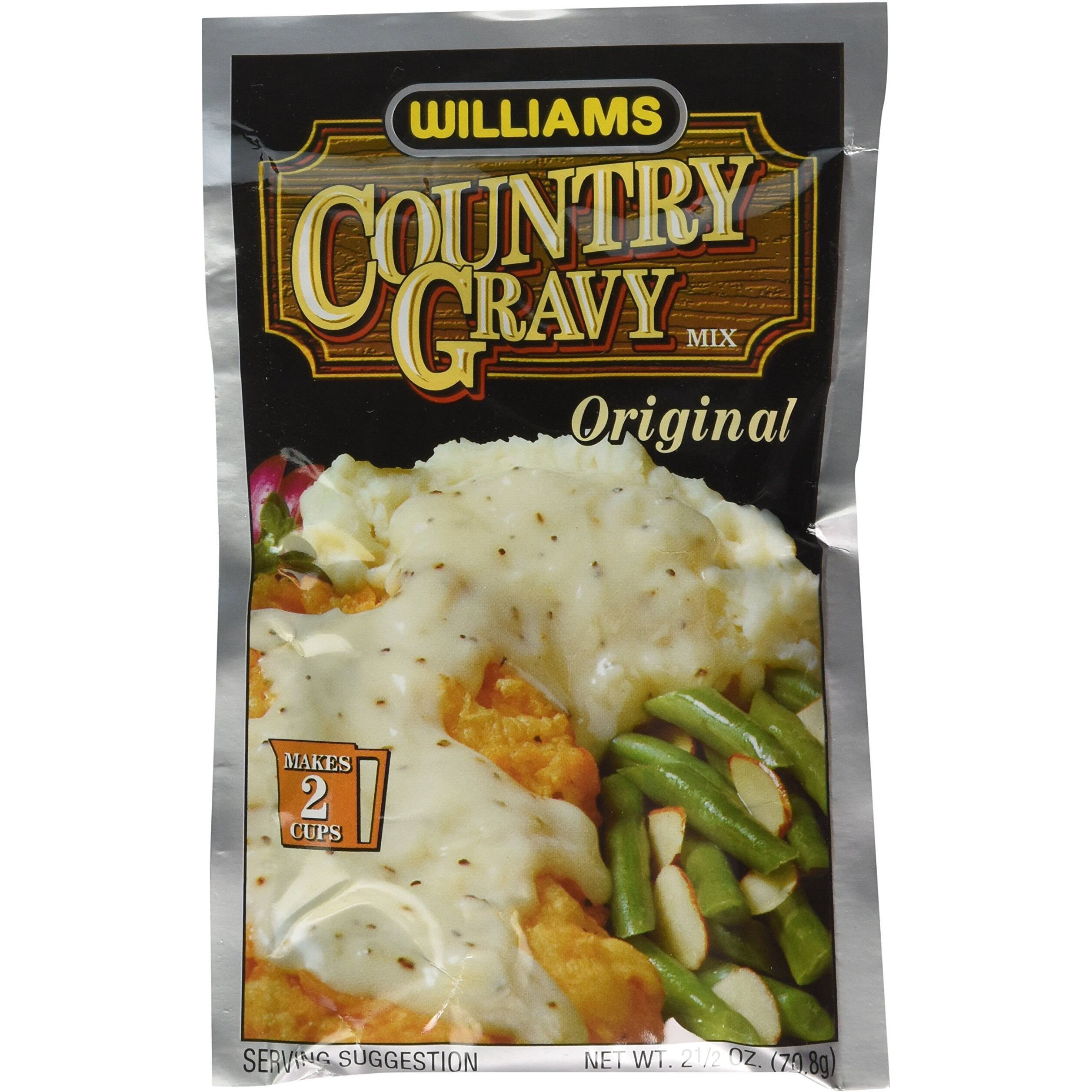 Williams Country Gravy Mix 2 Ounces (Pack Of 12)