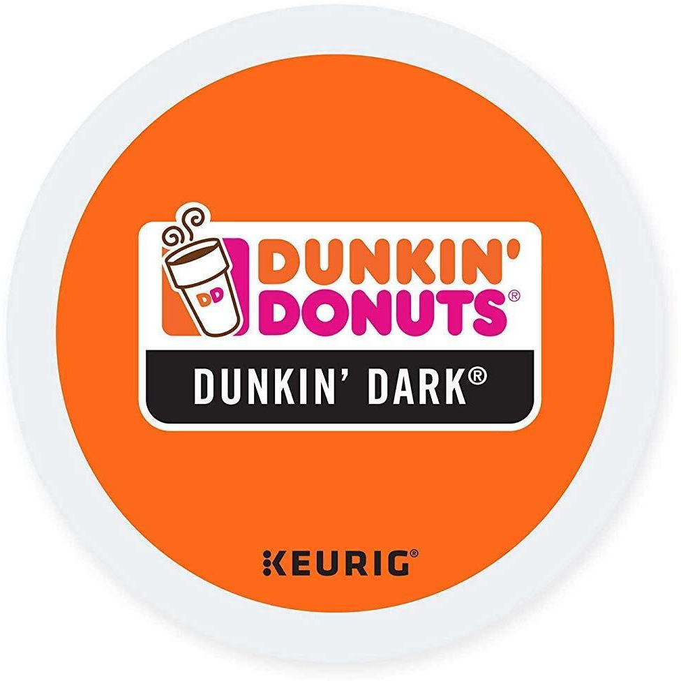 Dunkin Donuts K-Cups Dark Roast (Midnight) - 48 K-Cups (Packaging May Vary)