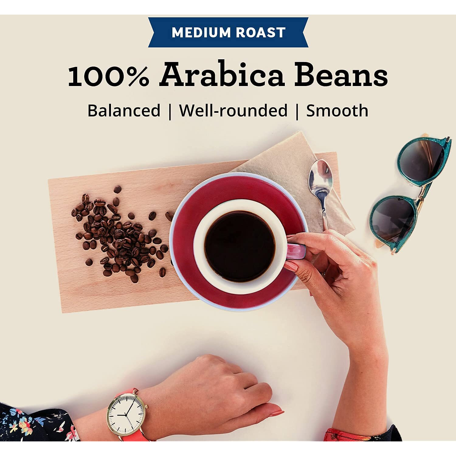 Seattle's Best Coffee House Blend Medium Roast Single Cup Coffee For Keurig Brewers, 10 Count (Pack Of 6)