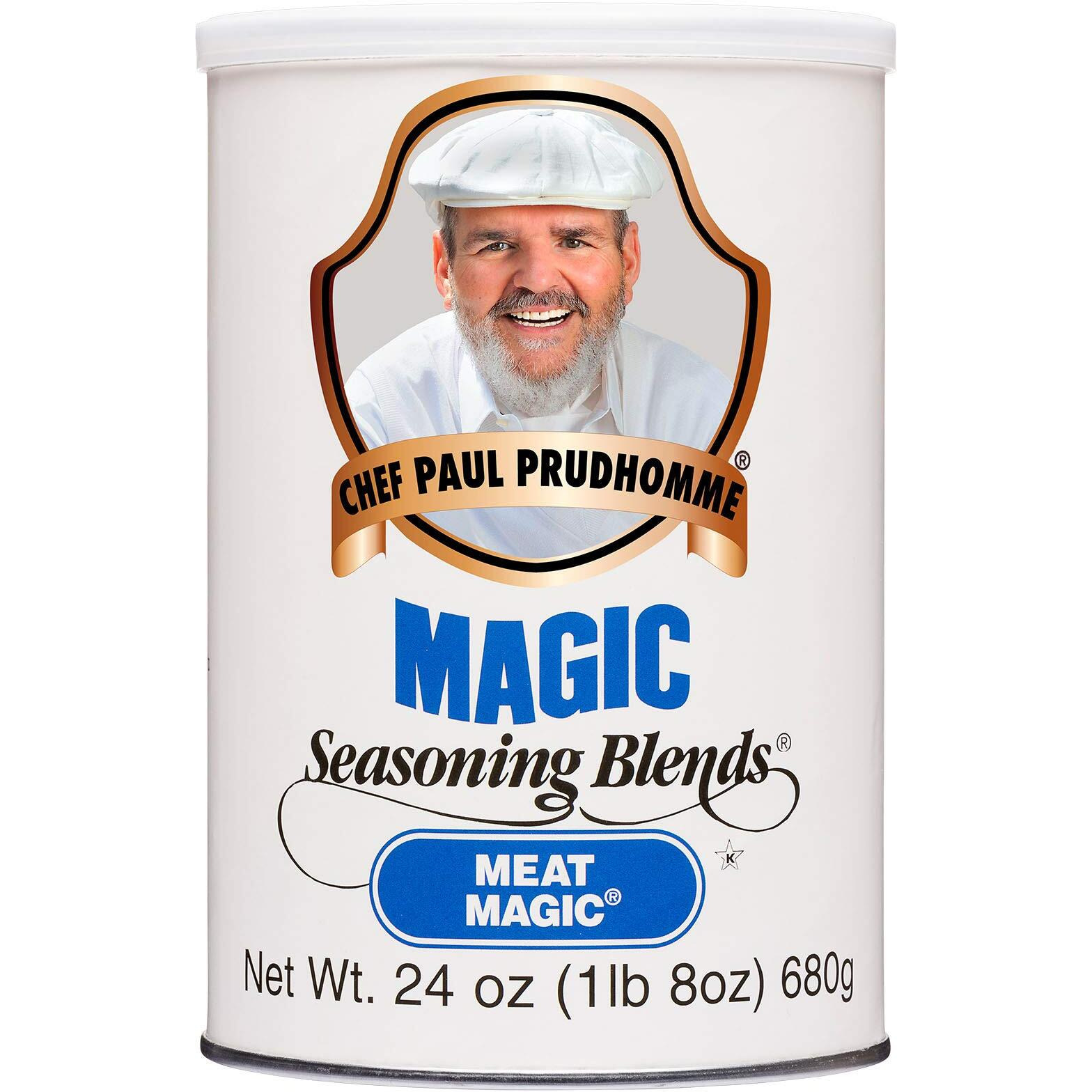 Chef Paul Prudhomme's Magic Seasoning Blends ~ Meat Magic, 24-Ounce Canister
