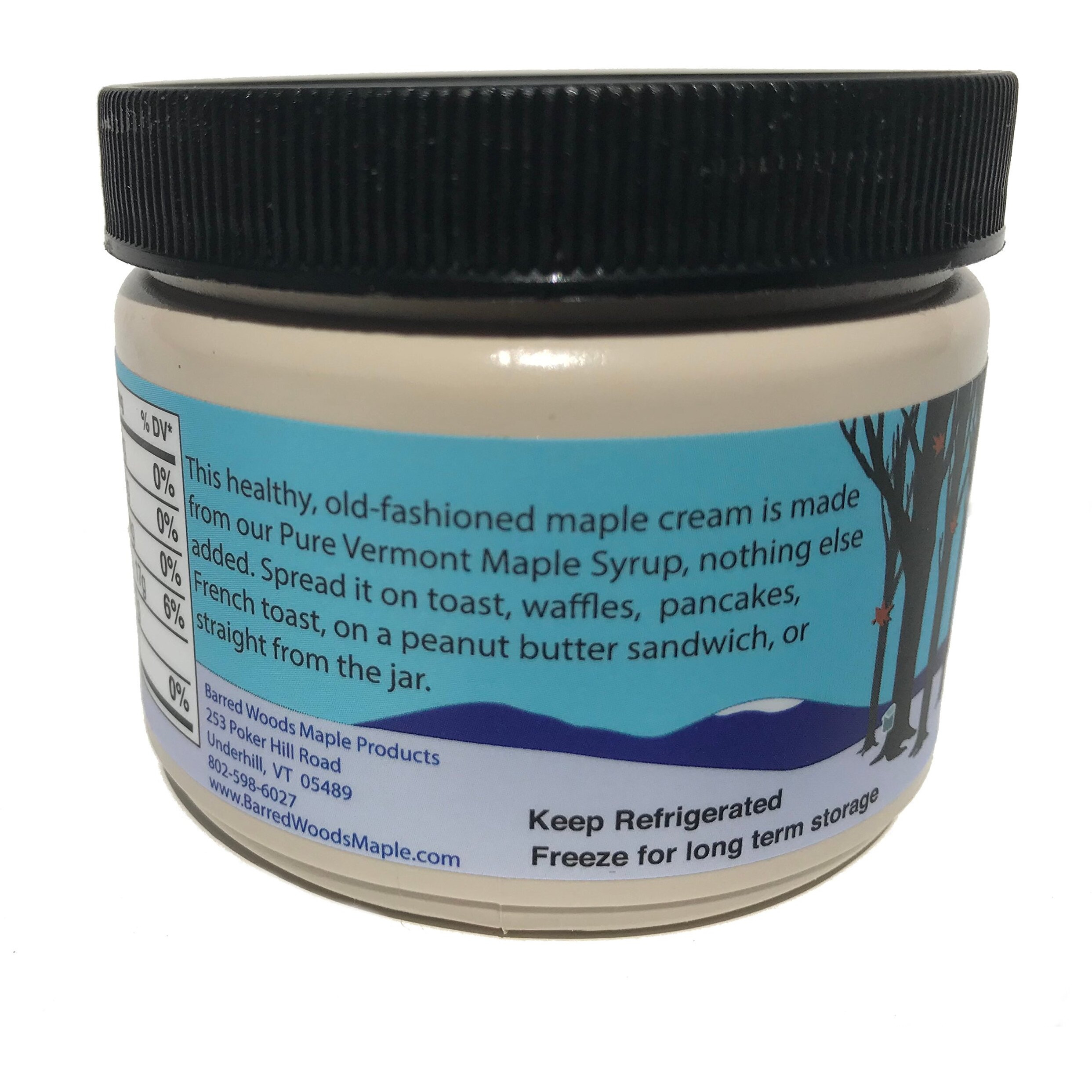 Pure Vermont Maple Cream - Barred Woods Maple Products - Maple Butter