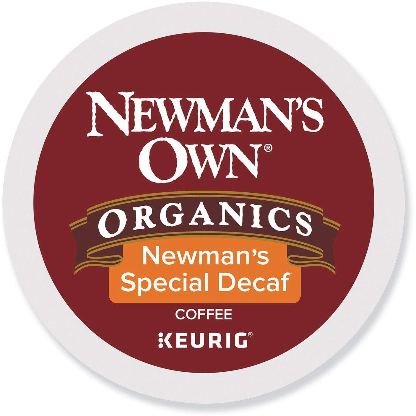 Newman's Own Organics Newman's Special Decaf K-Cup Coffee,72 Count