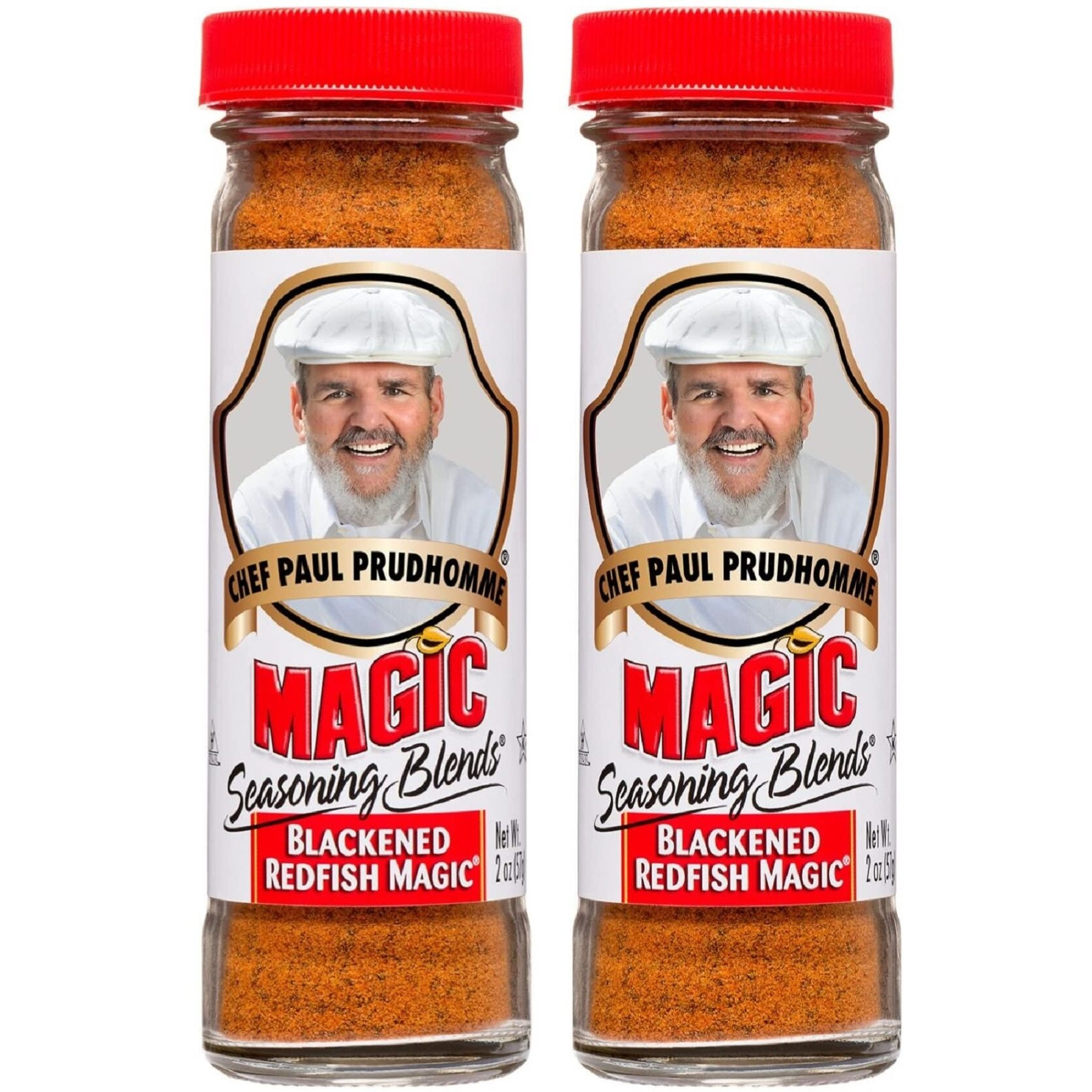 Chef Paul Prudhomme's Magic Seasoning Blends Chef Paul Blackened Redfish Magic Seasoning, 2-Ounce (Pack Of 2)