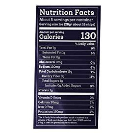 Siete Lime Grain Free Tortilla Chips, 5 Oz Bags (1 Pack)