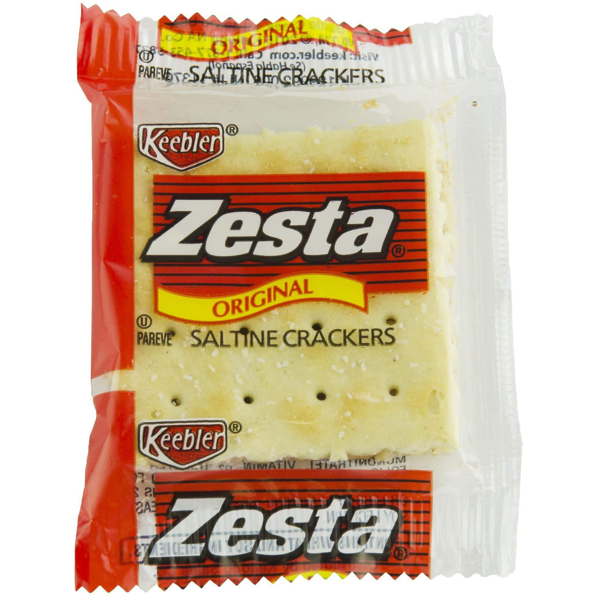 Keebler, Zesta, Saltine Crackers, Original, Single Serve, 0.20 Oz(Pack Of 300)