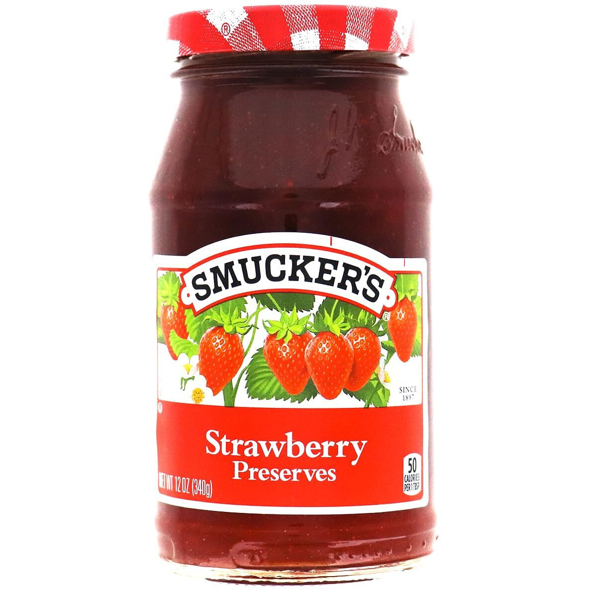 Smucker's Preserves, Strawberry, 12 Oz