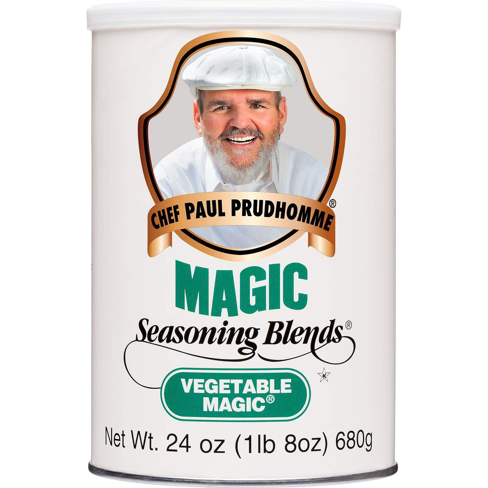 Chef Paul Prudhomme's Magic Seasoning Blends ~ Vegetable Magic, 24-Ounce Canister