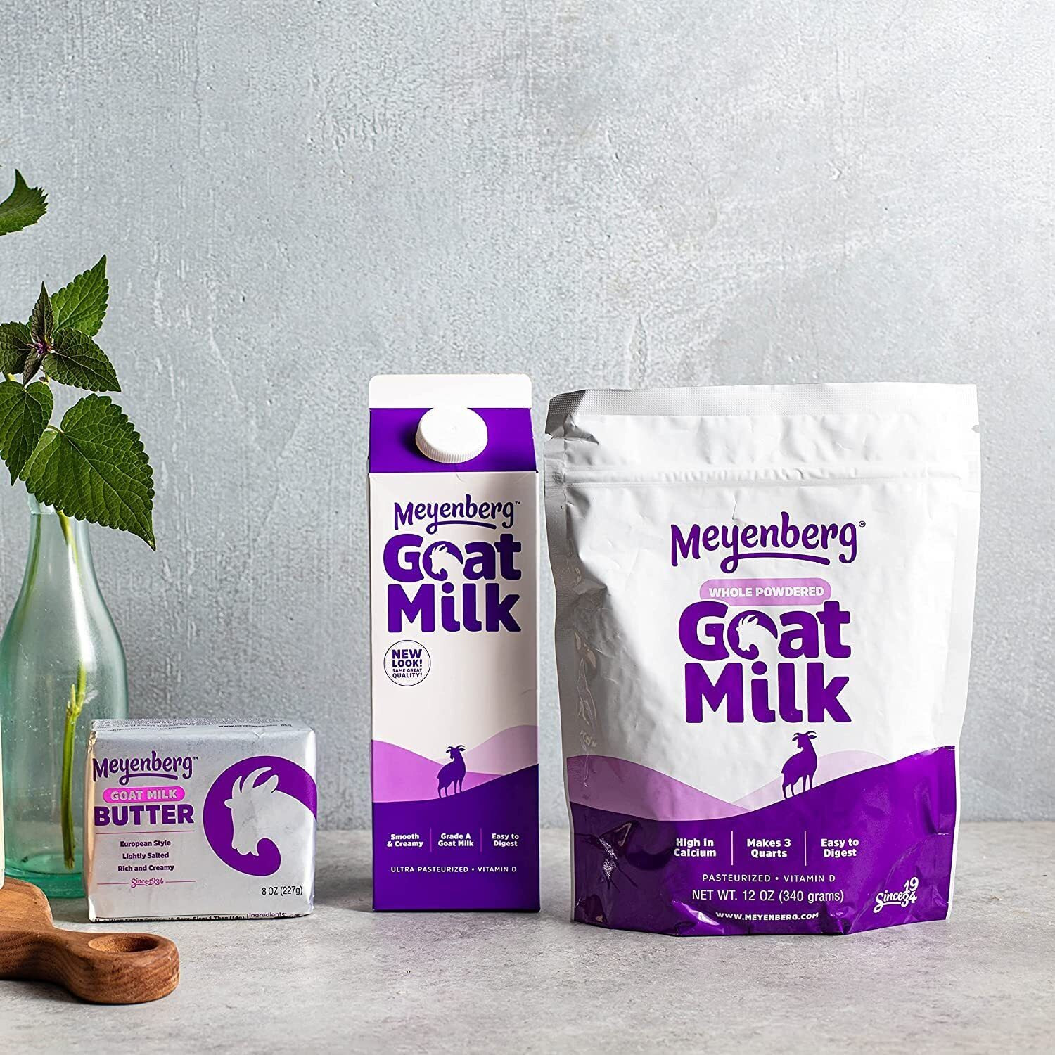 Meyenberg Whole Powdered Goat Milk, Gluten Free, Vitamin D, 12 Oz (Pack Of 1)
