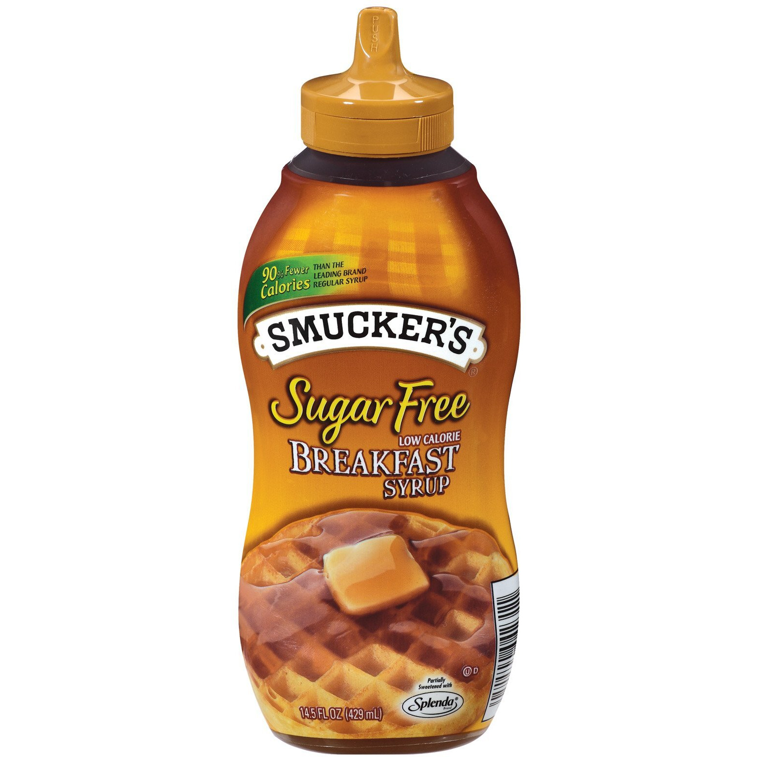 Smucker's Sugar Free Low Calorie Breakfast Syrup, 14.5 Ounce (Pack Of 6)
