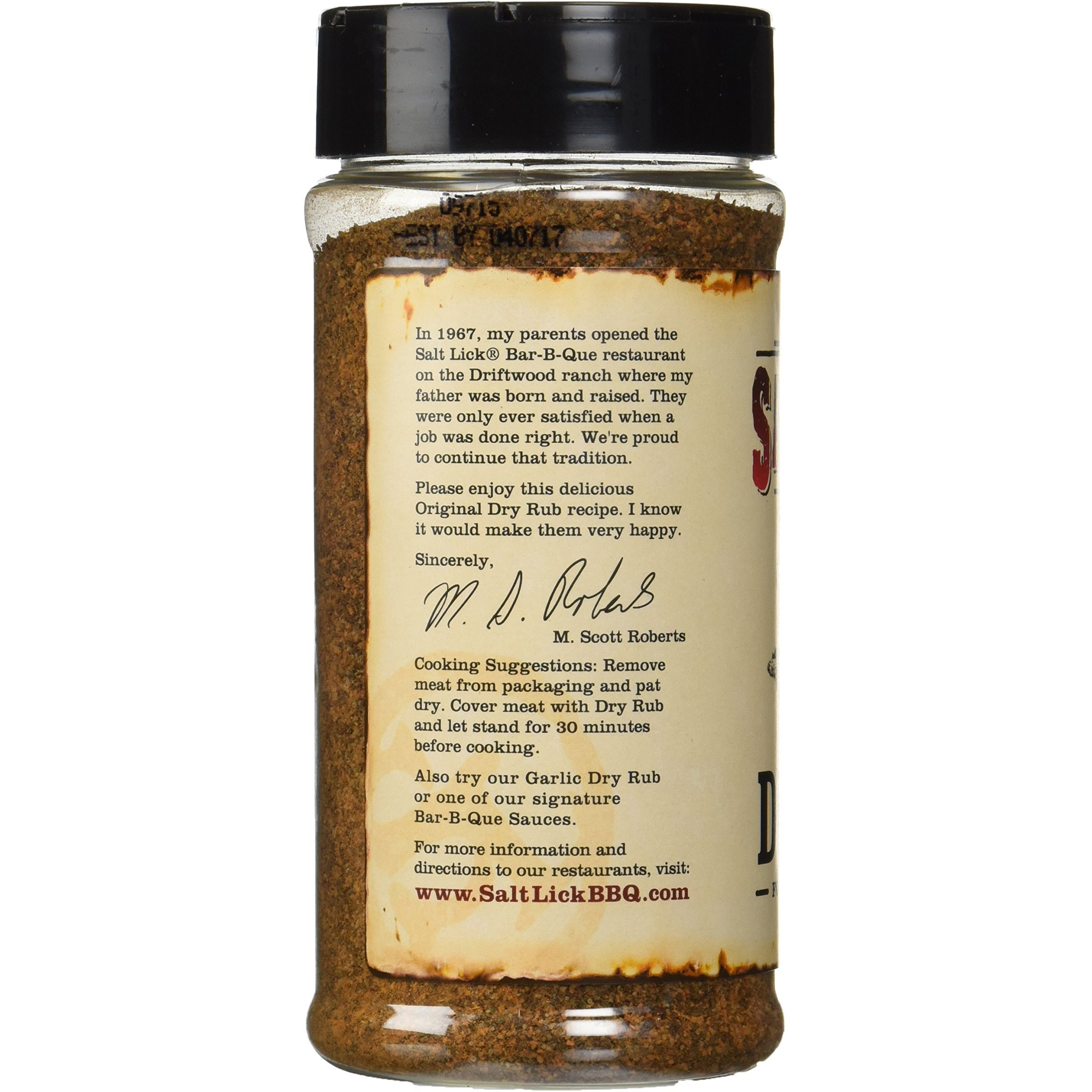 The Salt Lick Bbq Original Dry Rub 12 Oz (Pack Of 3)