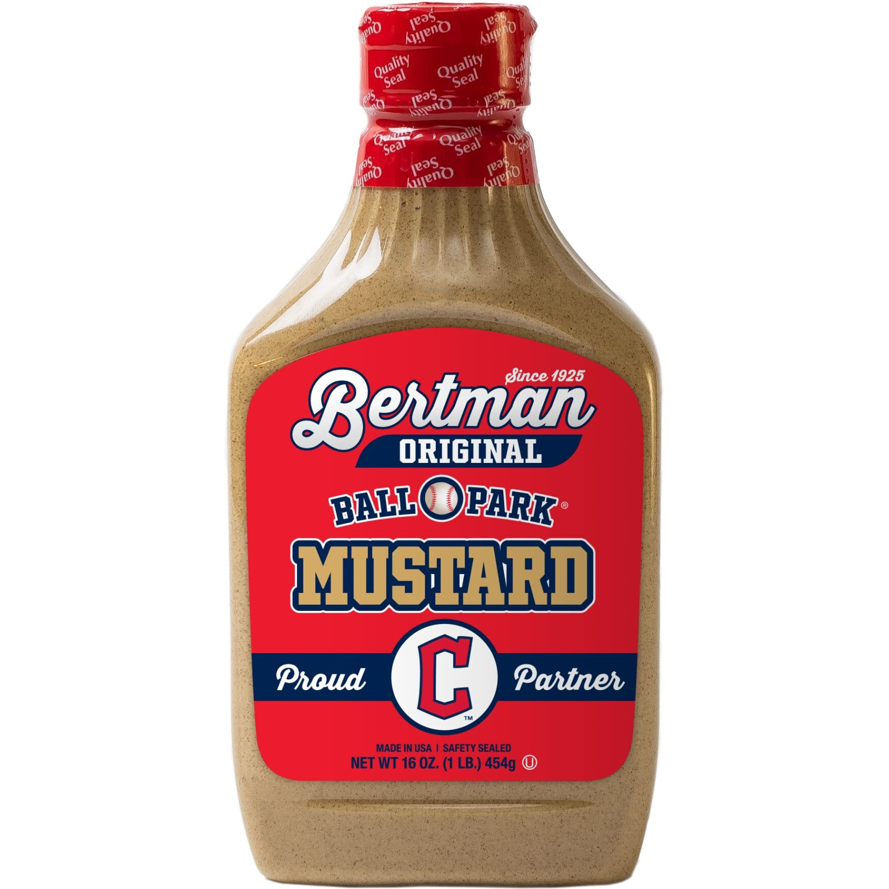 Bertman Original Ball Park Mustard, 16 Oz
