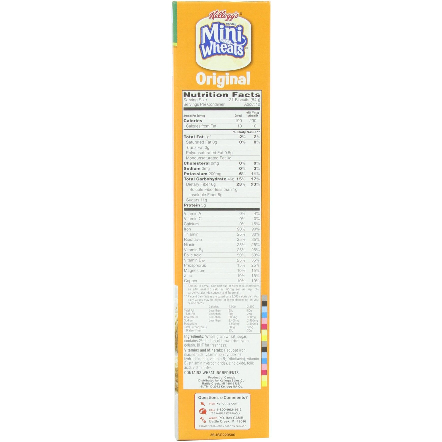 Kellogg's Frosted Mini Wheats (55 Oz.)