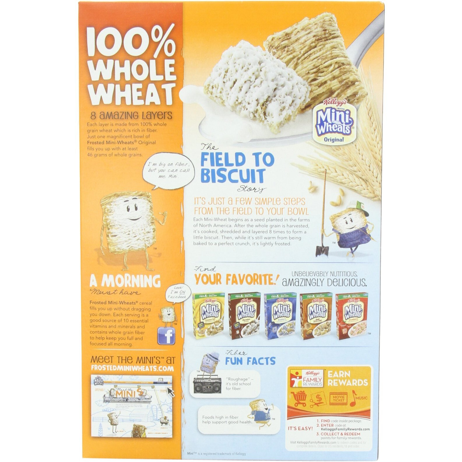Kellogg's Frosted Mini Wheats (55 Oz.)