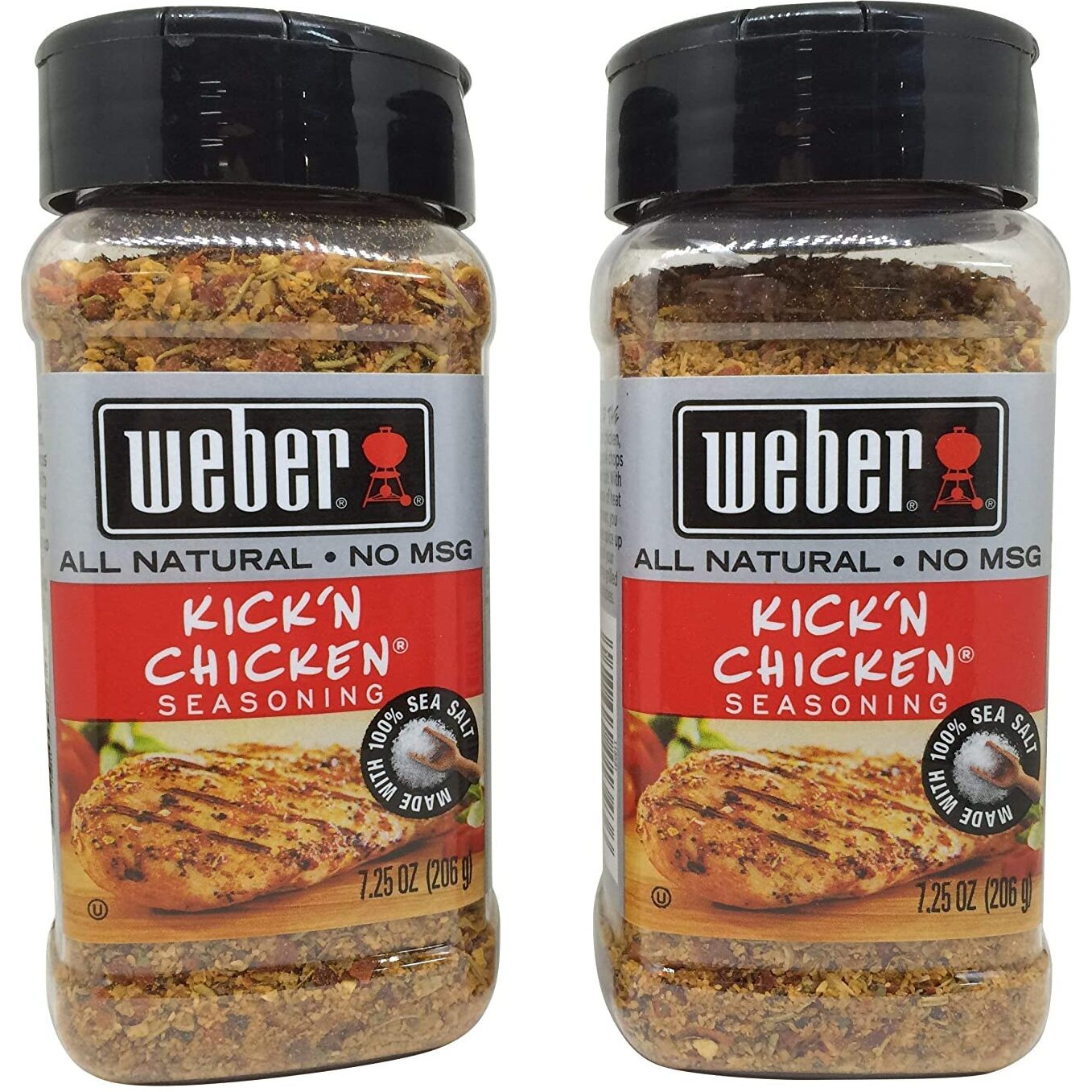 Weber Kick 'N Chicken Seasoning - 7.25 Ounce (2 Pack)