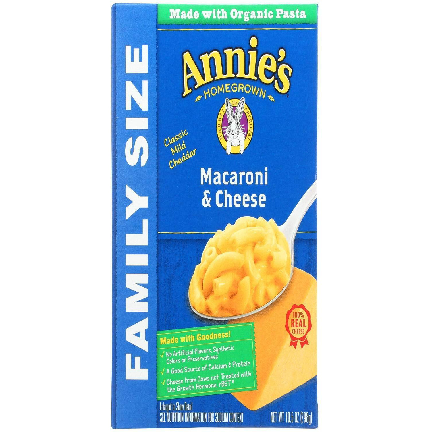 Annie's Homegrown, Classic Macaroni & Cheese, 10.5 Ounce