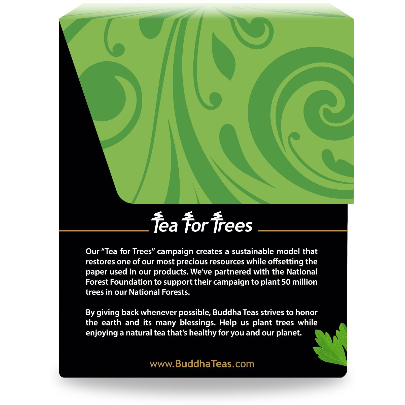 Buddha Teas Organic Parsley Tea - Ou Kosher, Usda Organic, Ccof Organic, 18 Bleach-Free Tea Bags