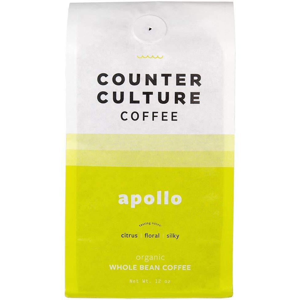 Counter Culture Coffee - Fresh Roasted Certified Organic Whole Bean Coffee (Kosher) (Apollo)