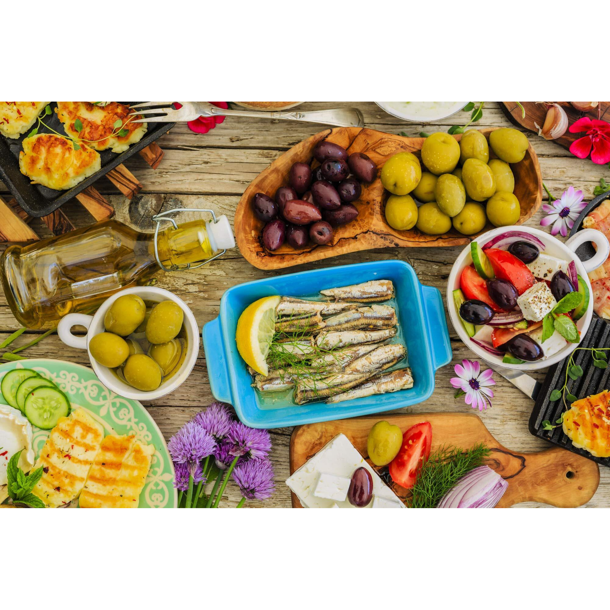 Season Anchovies In Olive Oil - Flat Anchovy Fillets, Wild Caught Fish, Keto Snacks, Canned Anchovies, Rich In B Vitamins, Low In Mercury, Kosher, Non-Gmo, 600Mg Of Omega-3 - 2 Ounce, 12-Pack