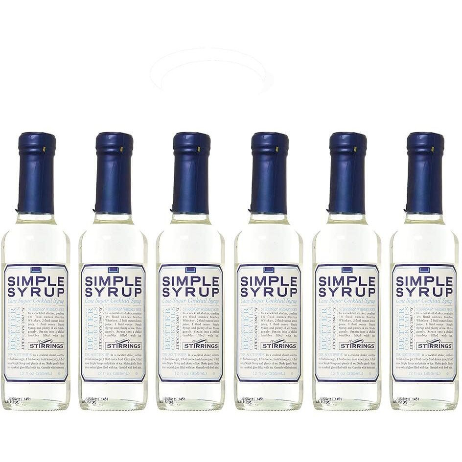 Stirrings, Simple Syrup, 12 Oz (6-Pack)