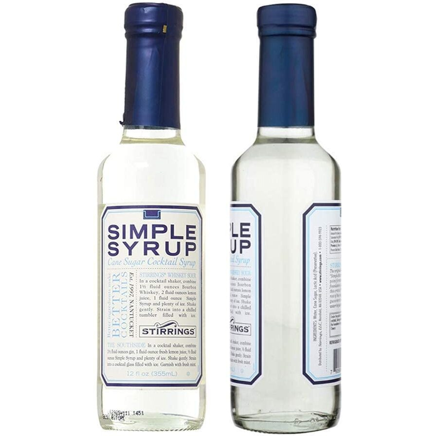 Stirrings, Simple Syrup, 12 Oz (6-Pack)