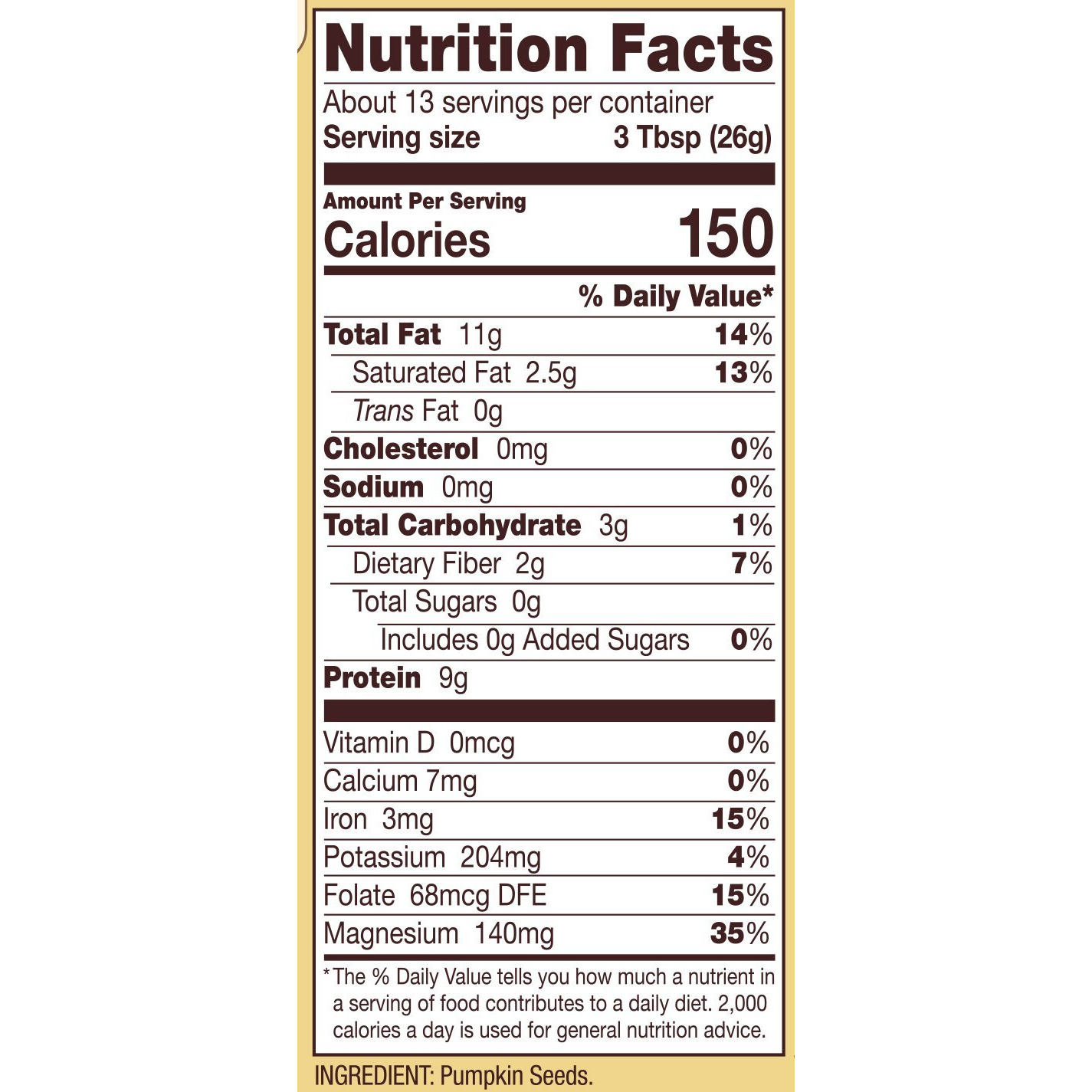 Bobs Red Mill Seeds Pumpkin, 12 Oz