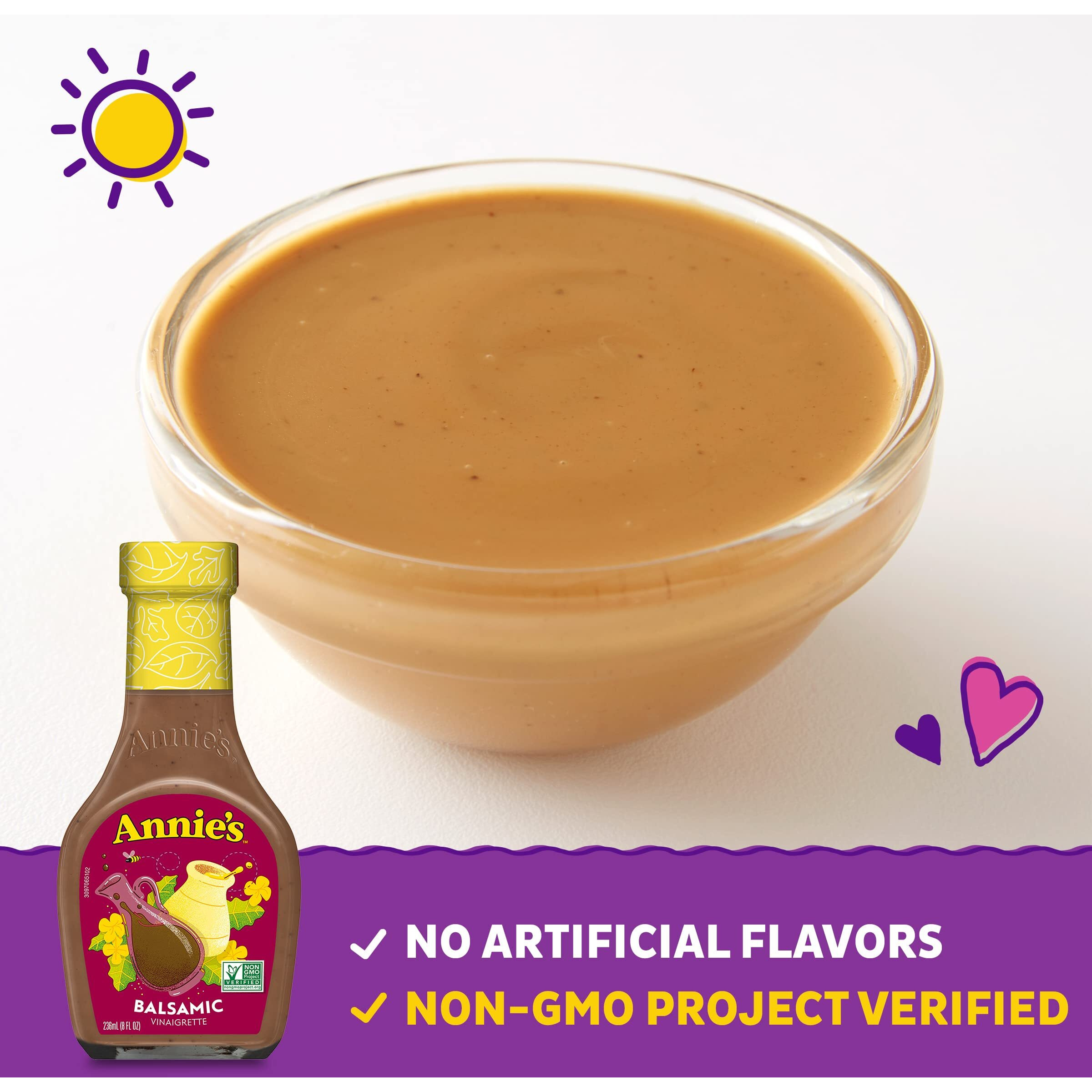 Annie's Balsamic Vinaigrette Salad Dressing, 8 Oz.