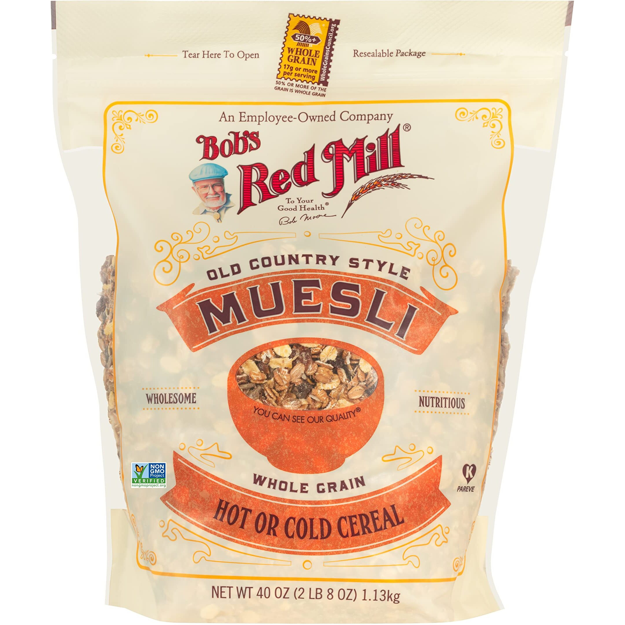 Bob's Red Mill Old Country Style Muesli, 40-Ounce (Pack Of 1)
