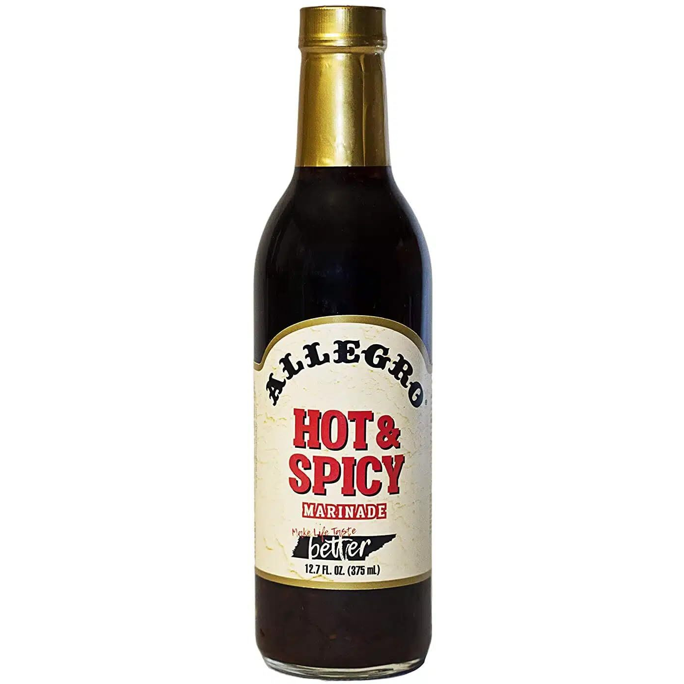 Allegro - The Marinate Everything Marinades - Hot & Spicy 12.7 Oz, Pack Of 3
