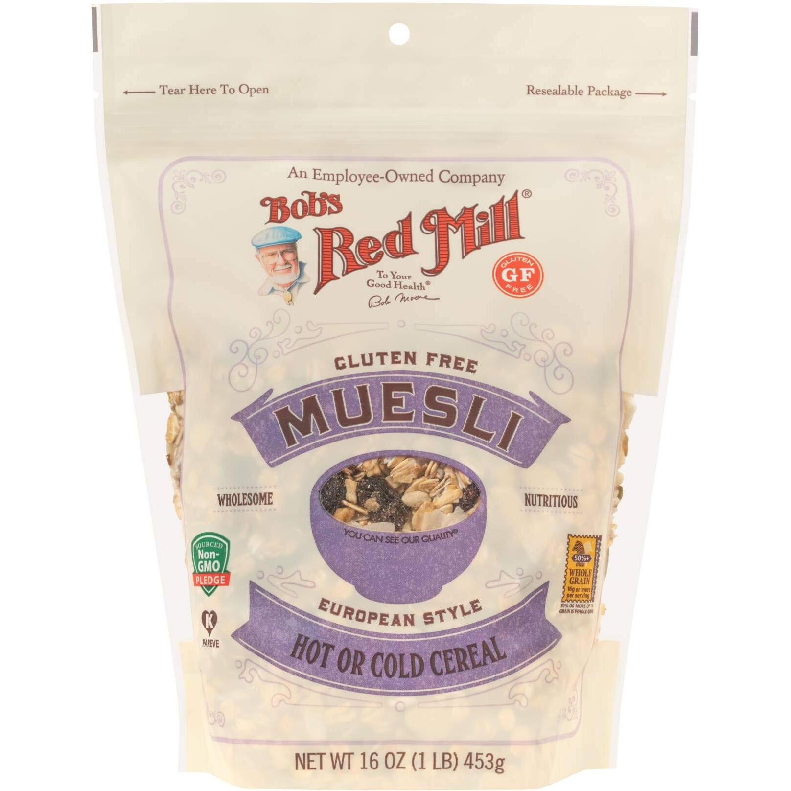Bob's Red Mill Gluten Free Muesli Cereal, 16-Ounce