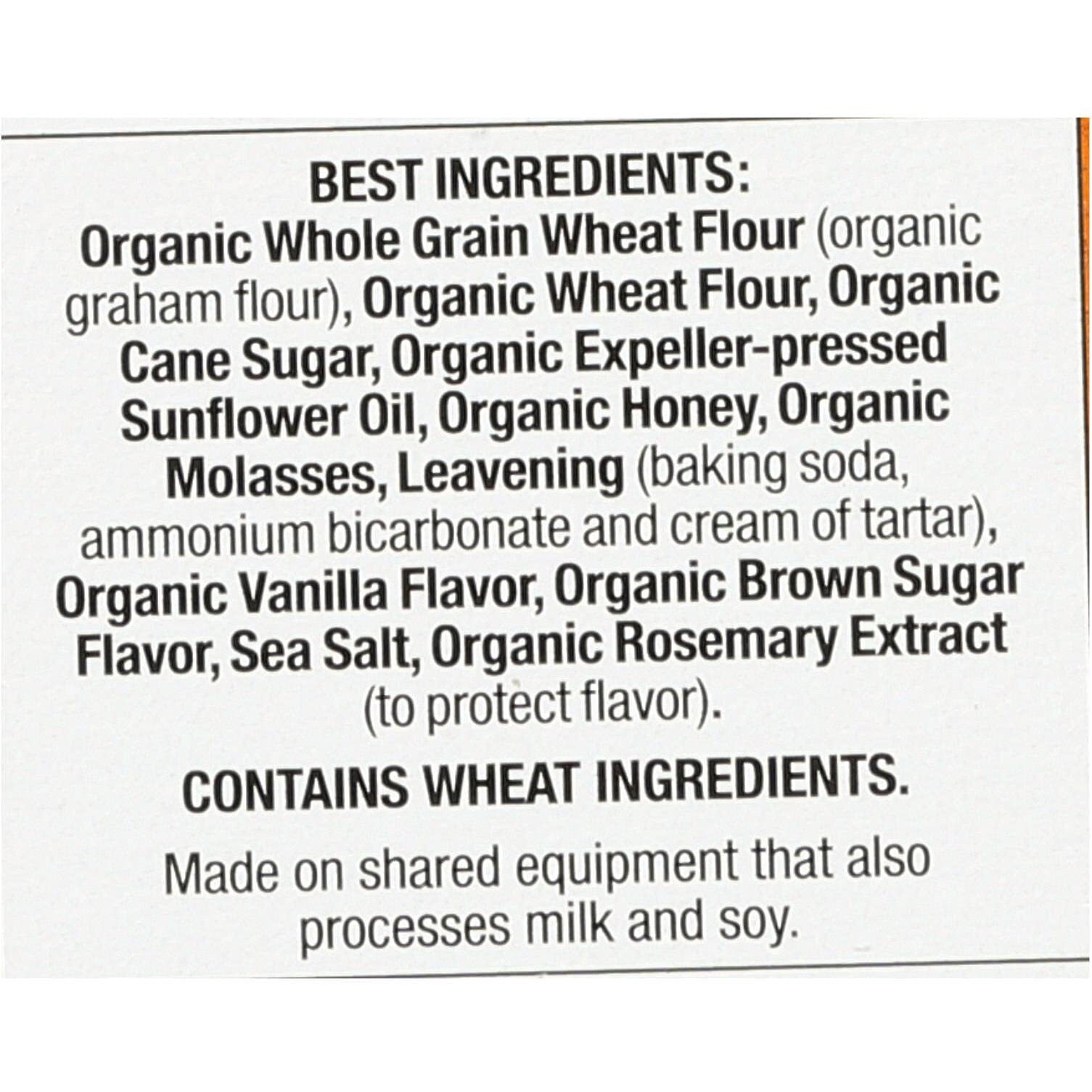 Annies Homegrown Organic Honey Graham Cracker, 14.4 Ounce - 12 Per Case