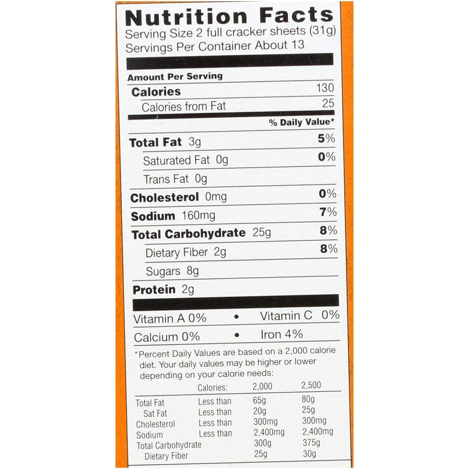 Annies Homegrown Organic Honey Graham Cracker, 14.4 Ounce - 12 Per Case