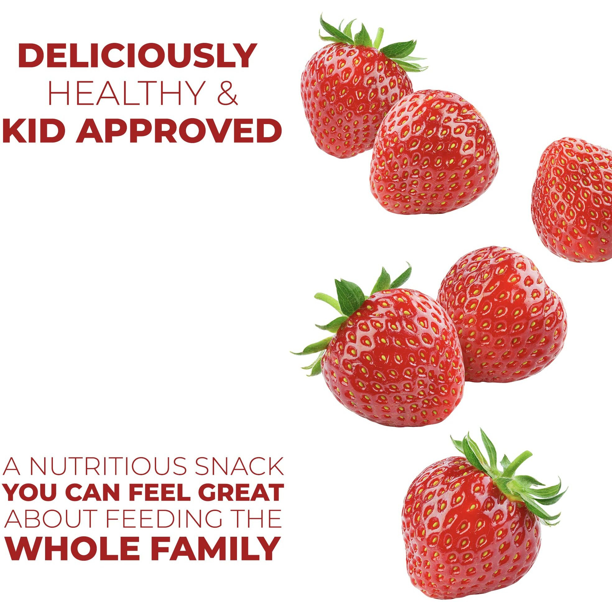 Betty Lou's Pb&J Bars | Peanut Butter & Strawberry Snack Bars | Gluten Free, Vegan, Non Gmo | Deliciously Healthy Snacks | Individually Wrapped, 2 Oz. Each (12 Pack)