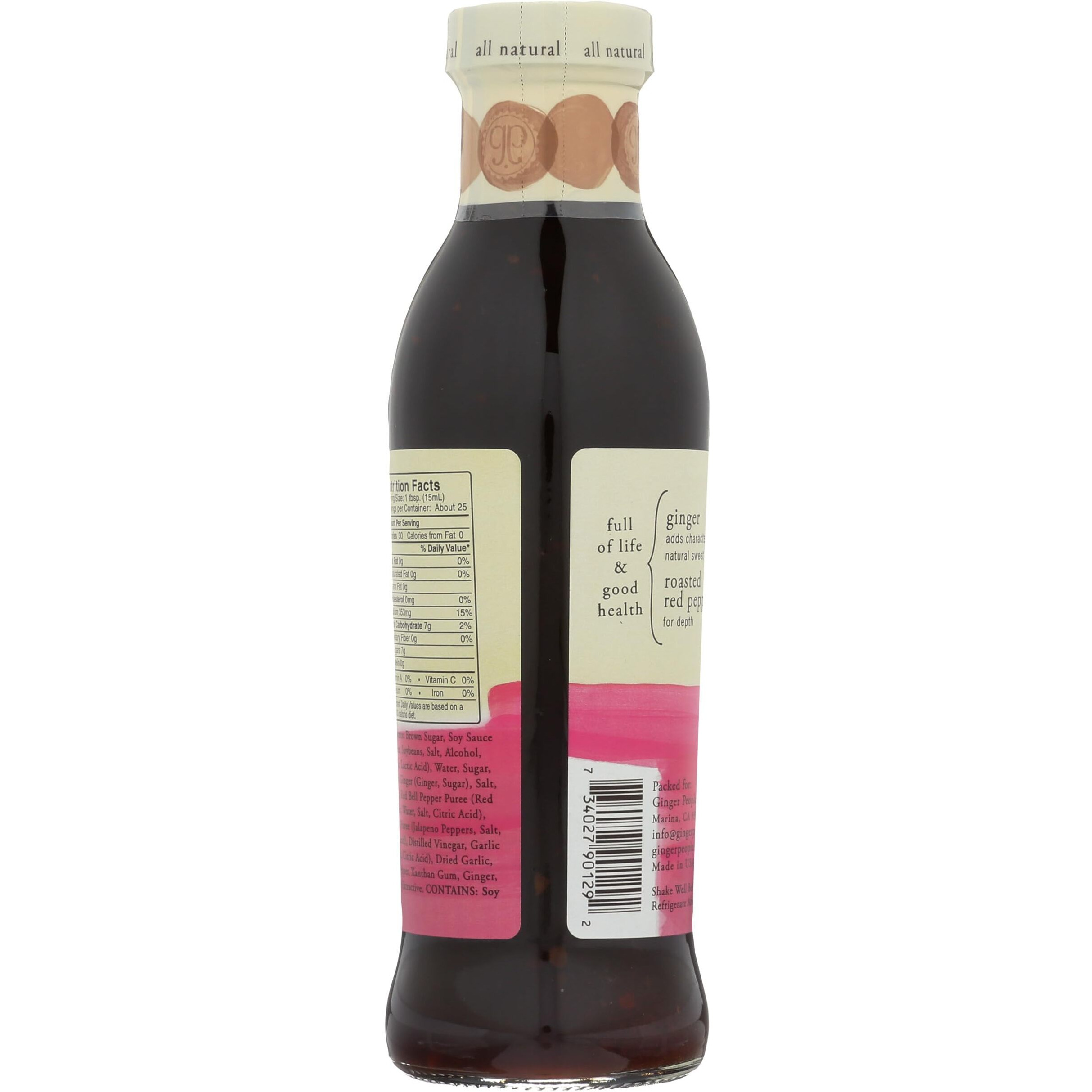 Ginger People Spicy Ginger Teriyaki Sauce, 12.7 Oz
