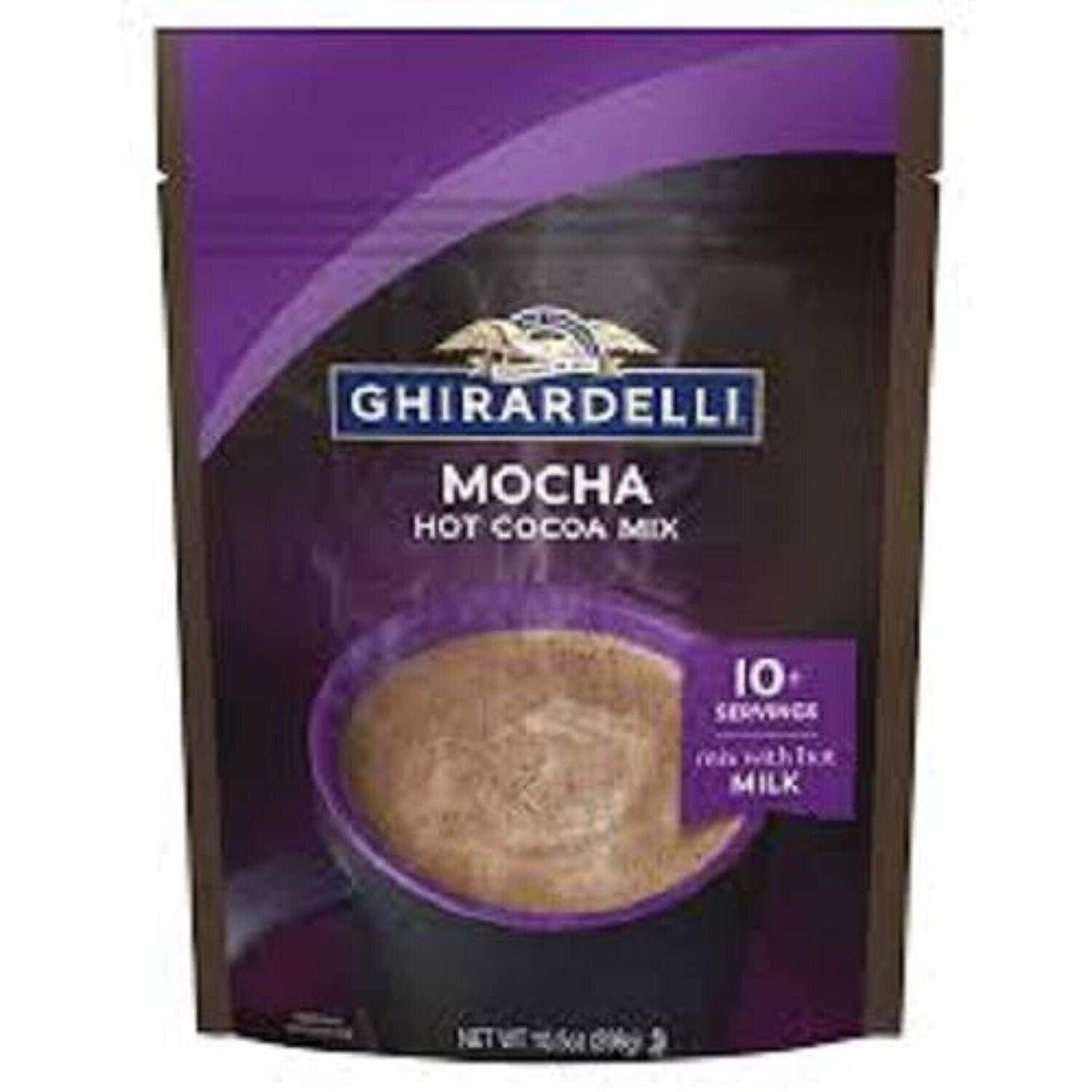 Ghirardelli Chocolate Company Hot Chocolate Mocha Pouch, 10.5 Ounce