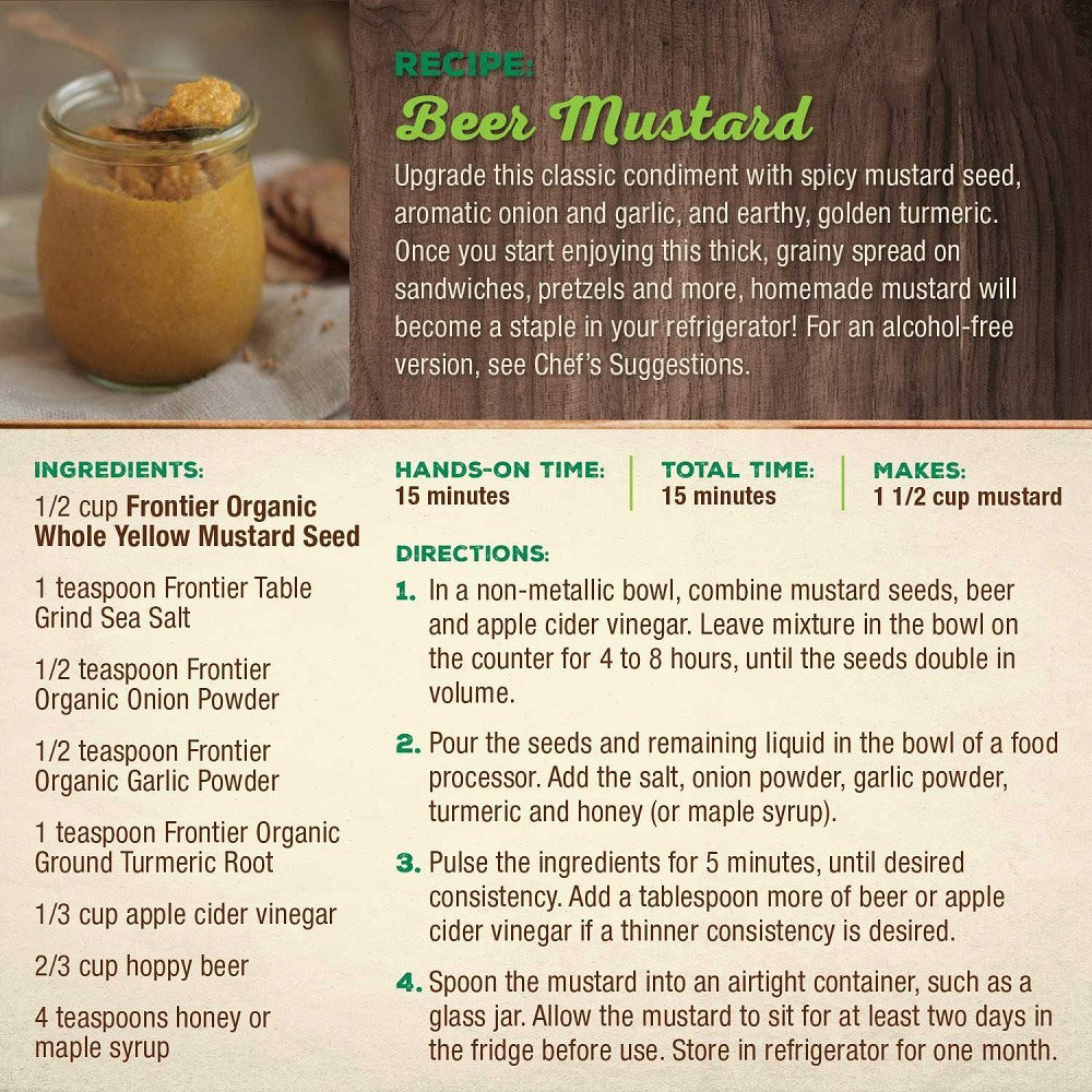 Mustard Seed Yellow Whole Org 1 Pound